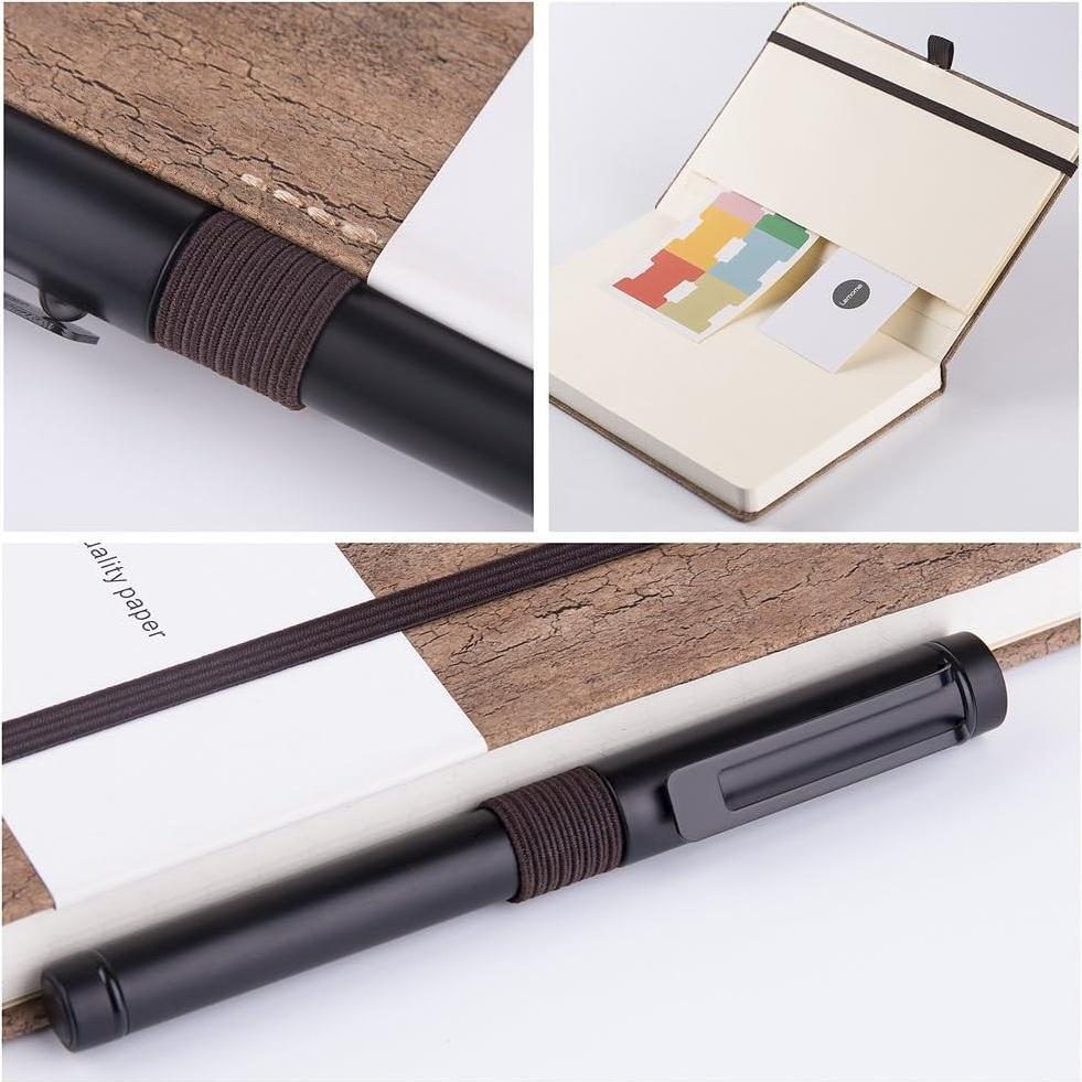 Cuaderno Lemome A5 de Corcho Natural Ecológico - 180 Páginas Rayadas