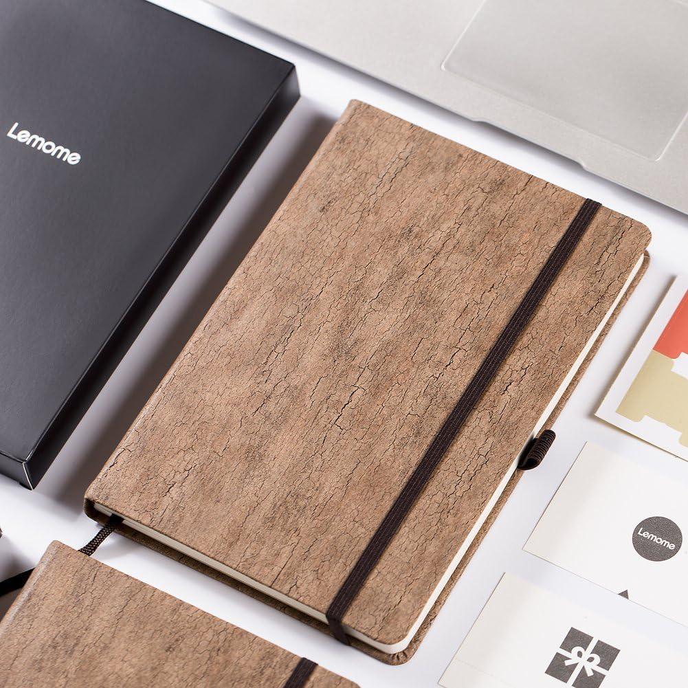 Cuaderno Lemome A5 de Corcho Natural Ecológico - 180 Páginas Rayadas