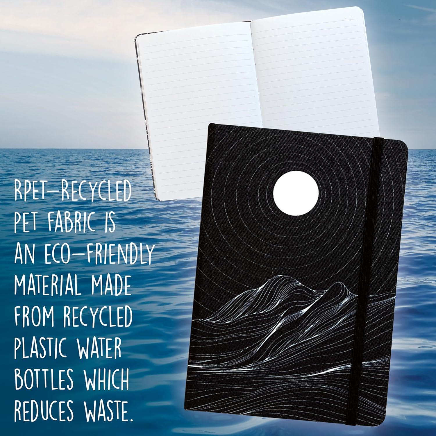 Cuaderno A5 con Rayas Universitarias Mejores Productos Negro