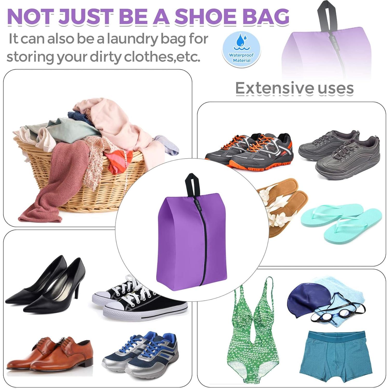 YAMIU Set de Cubos de Empaque 7 Piezas Nylon Púrpura