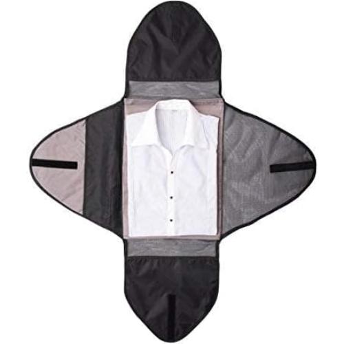 Carpeta de Empaque para Ropa de Viaje 43x31 cm Negro