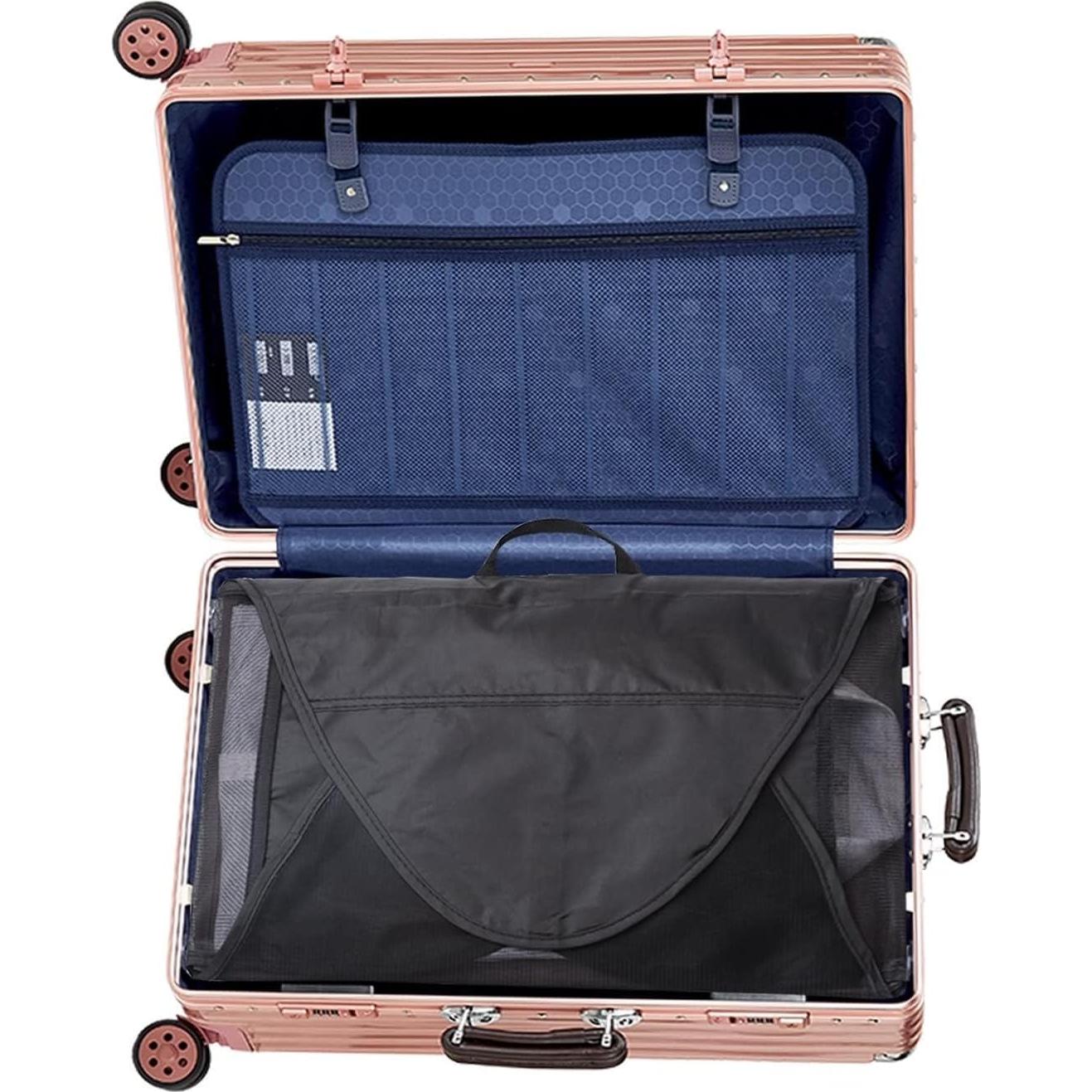 Carpeta de Empaque para Ropa de Viaje 43x31 cm Negro