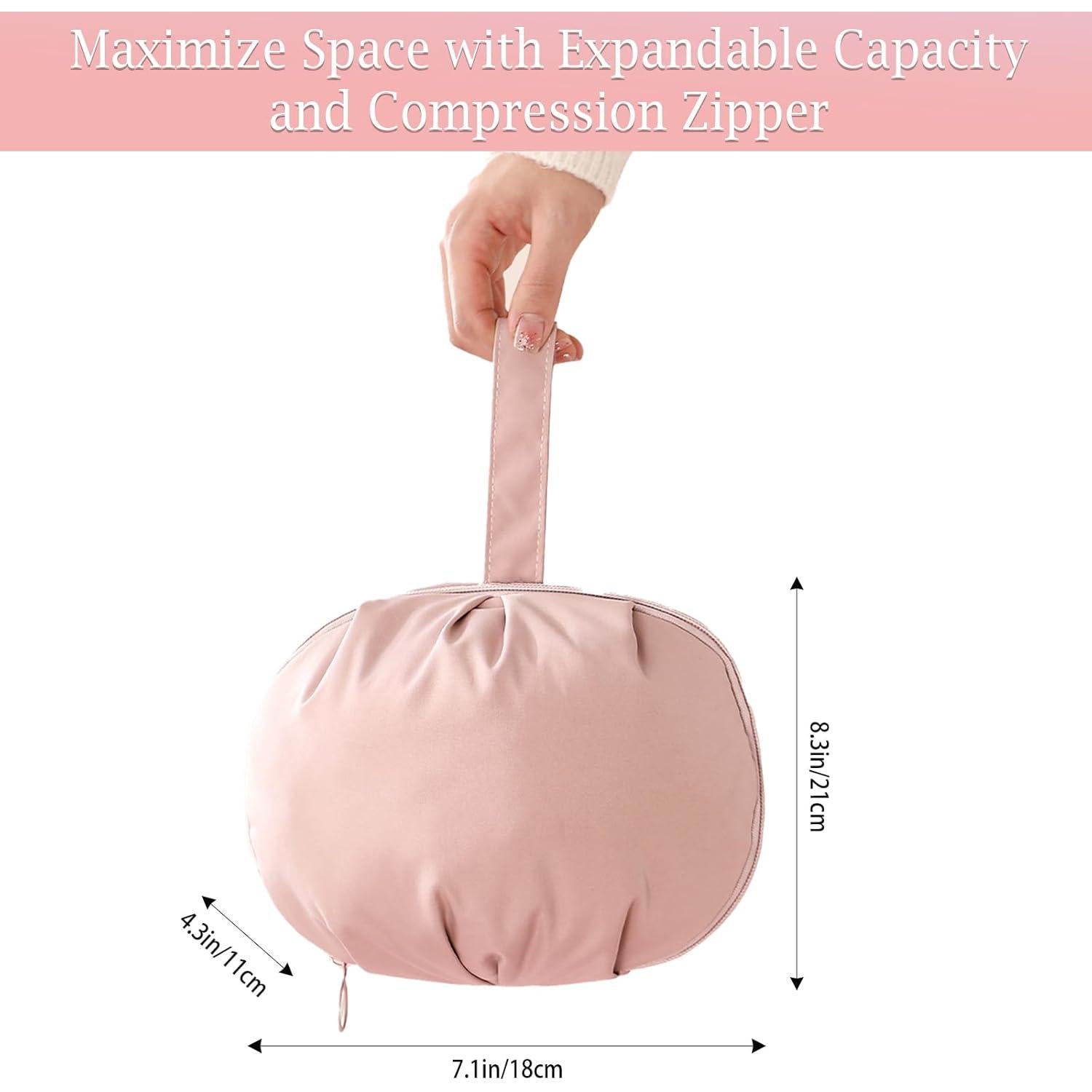 Cubo de Empaque Iensen Rosa 21x18x11 cm para Ropa Interior