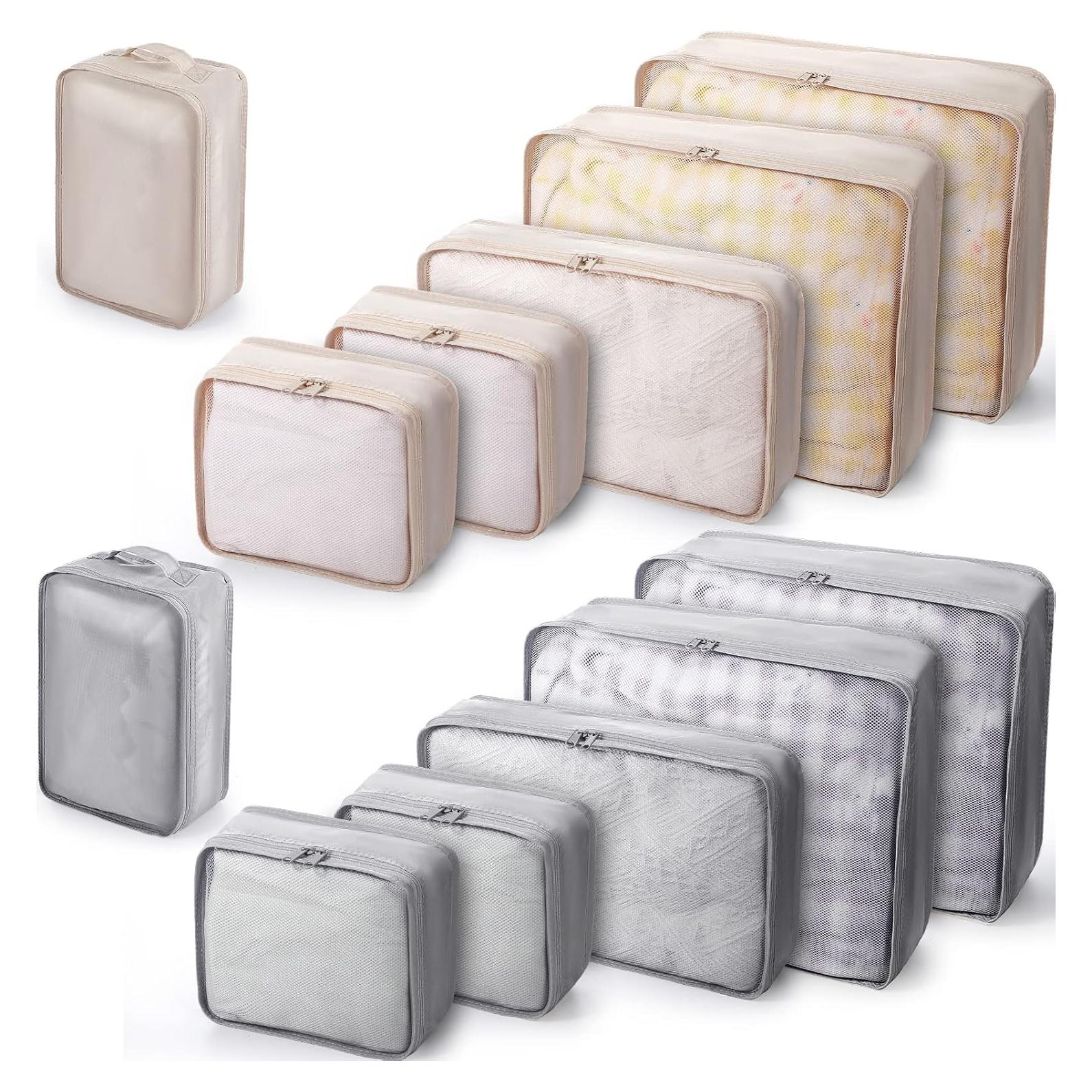 Set de 12 Cubos Organizadores de Equipaje Shappy Nylon