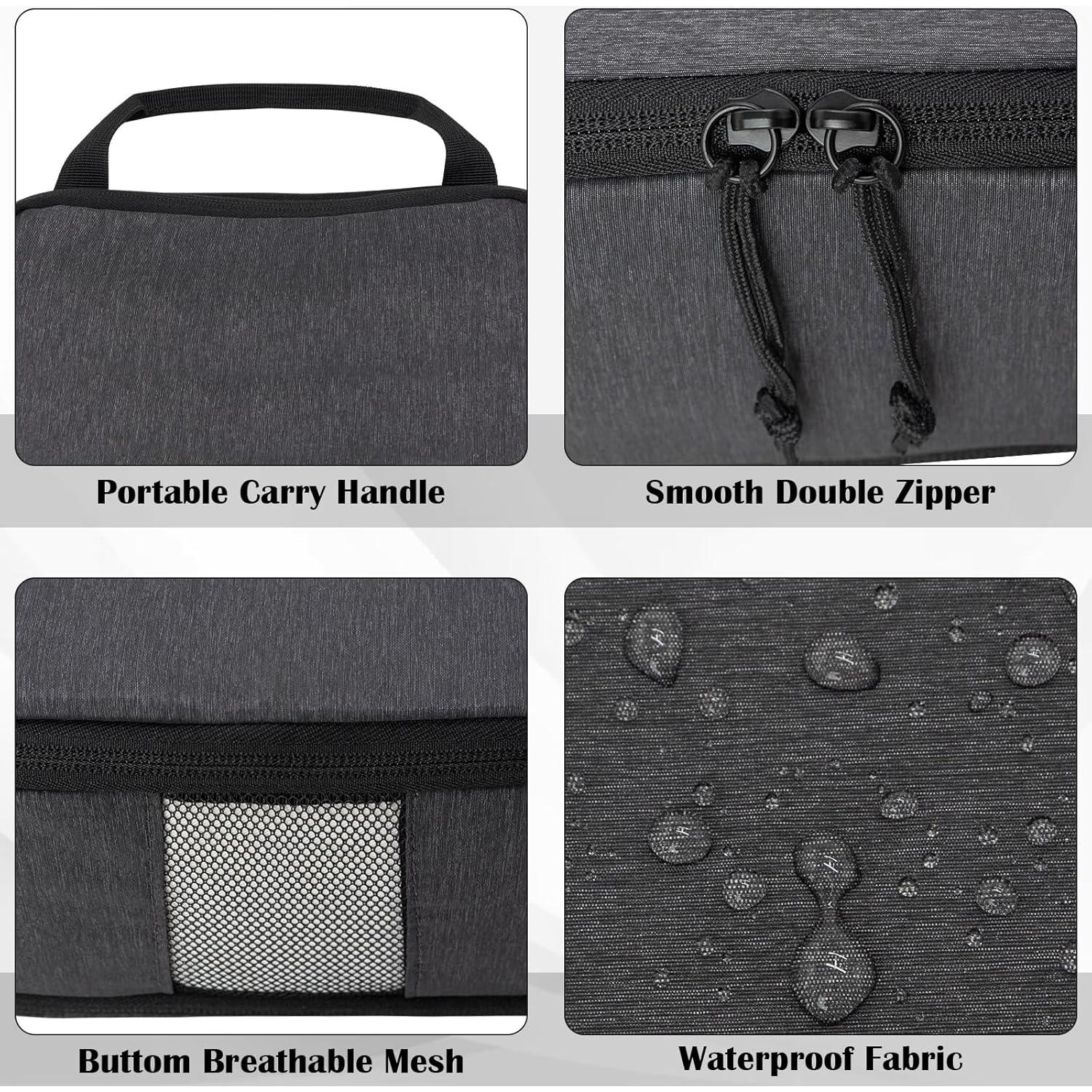 Cubos de Compresión CALACH para Viaje 4 Pcs Negro