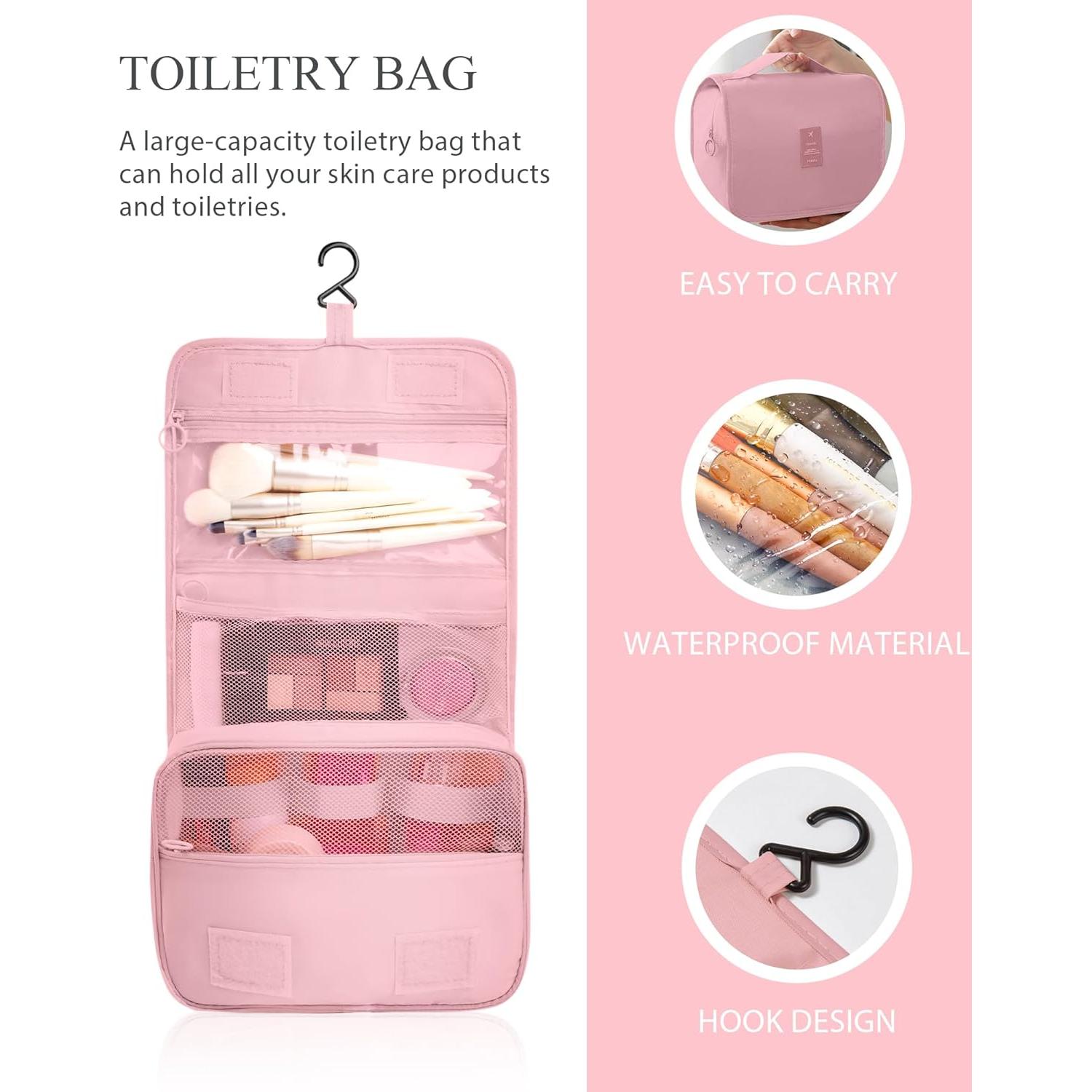 Set de 10 Cubos de Empaque Anjing Rosa para Viaje