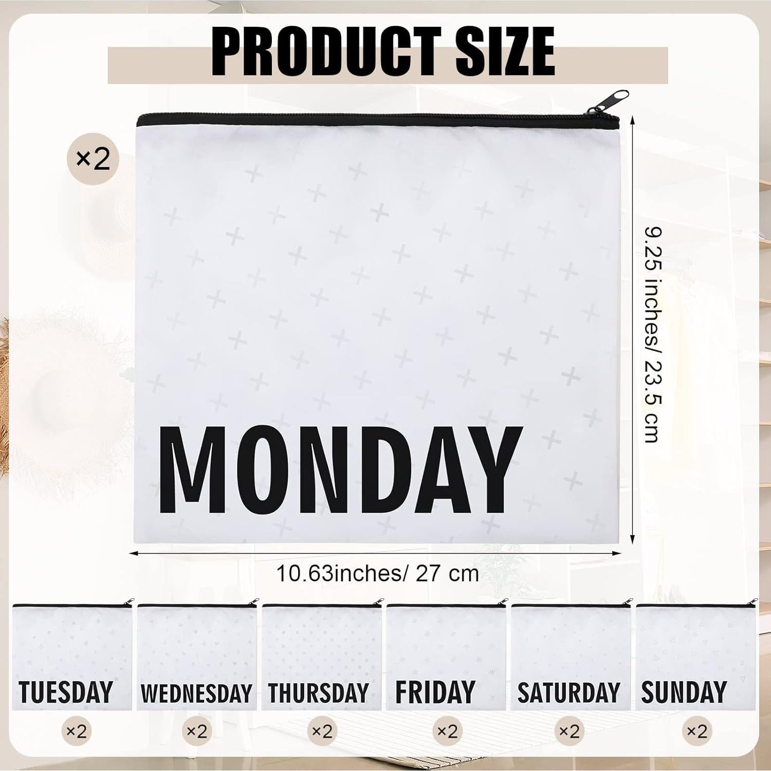 Cubes de Empaque Oudain 14 Piezas para Niños y Bebés 27x23.5cm