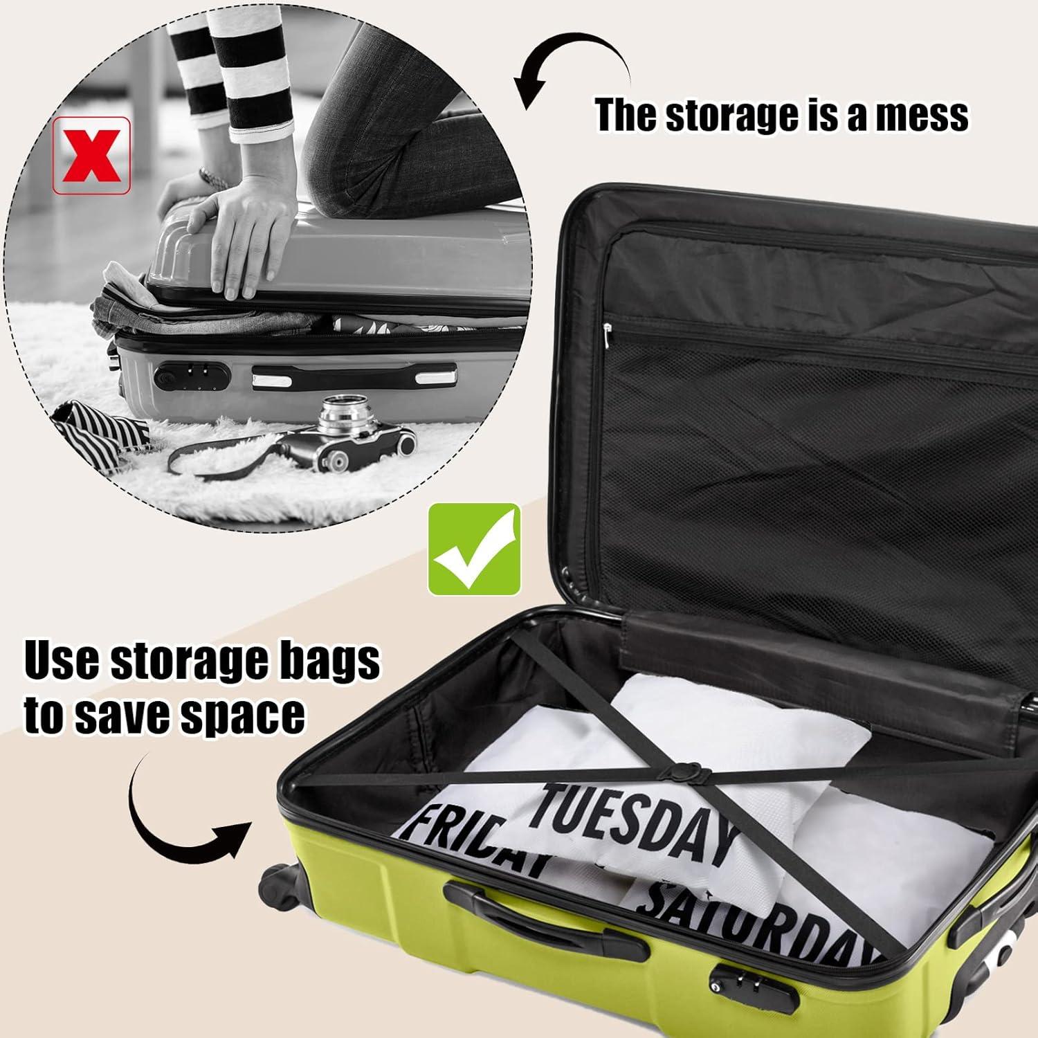 Cubes de Empaque Oudain 14 Piezas para Niños y Bebés 27x23.5cm