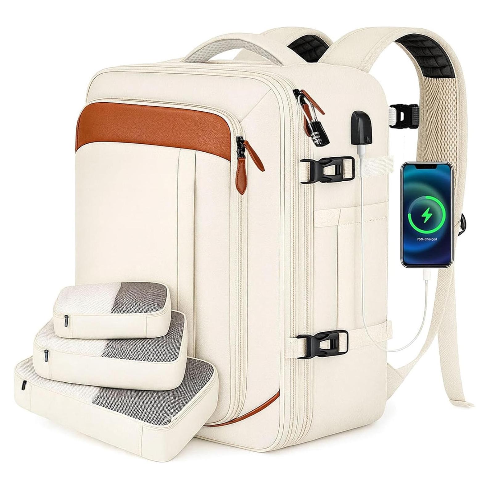 Mochila de Viaje Vancropak 40L Expandible para Laptop 17"