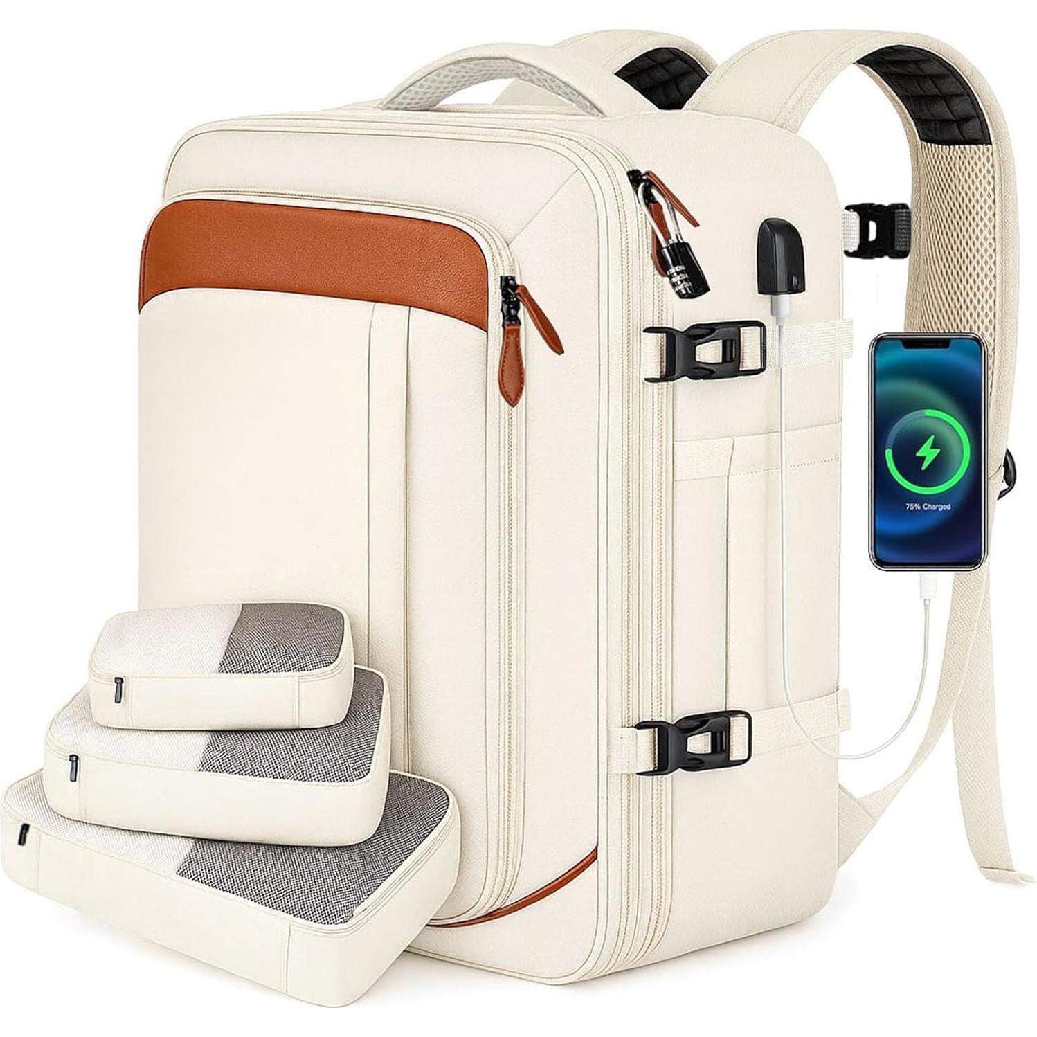 Mochila de Viaje Vancropak 40L Expandible para Laptop 17"