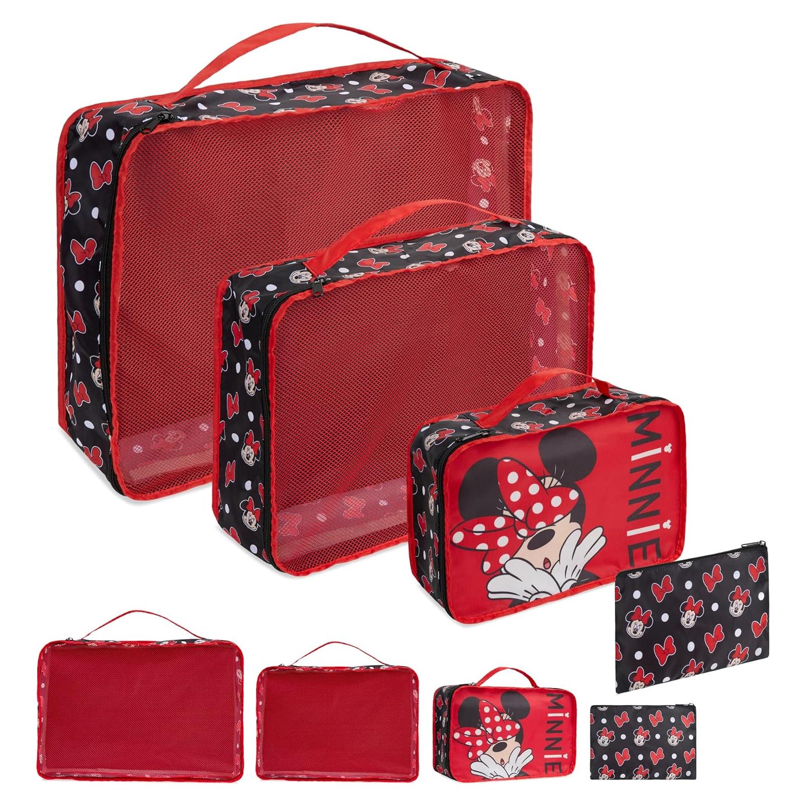 Set de Organizadores de Empaque Disney - 4 Piezas Minnie Mouse