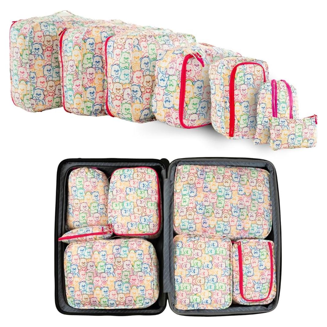 Conjunto de 7 Cubos de Almacenamiento Care Bears Franco