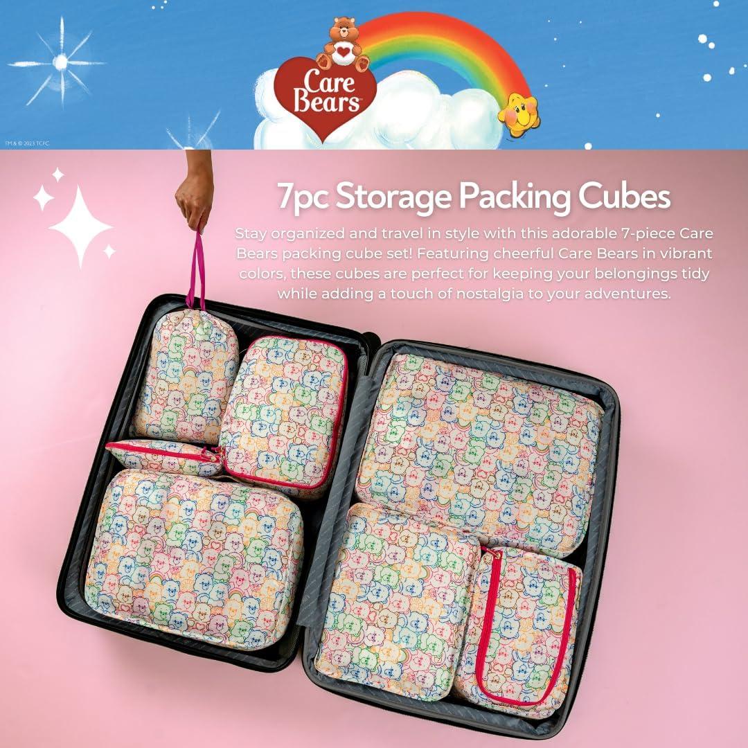 Conjunto de 7 Cubos de Almacenamiento Care Bears Franco