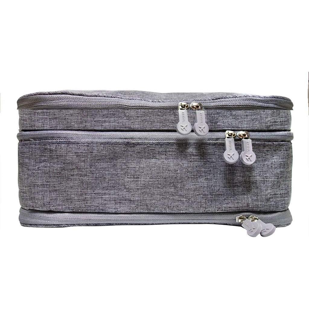 Organizador de Ropa Interior IVYRISE Gris 3 Compartimentos