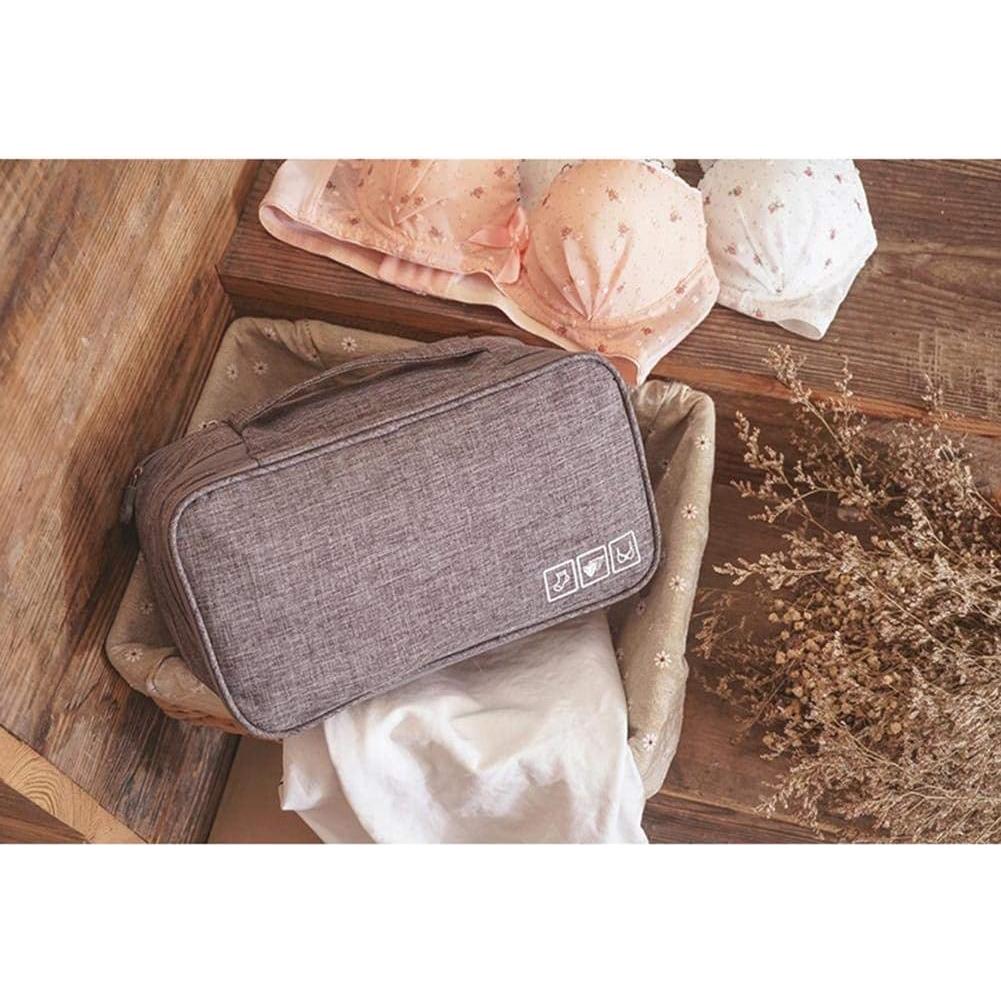 Organizador de Ropa Interior IVYRISE Gris 3 Compartimentos