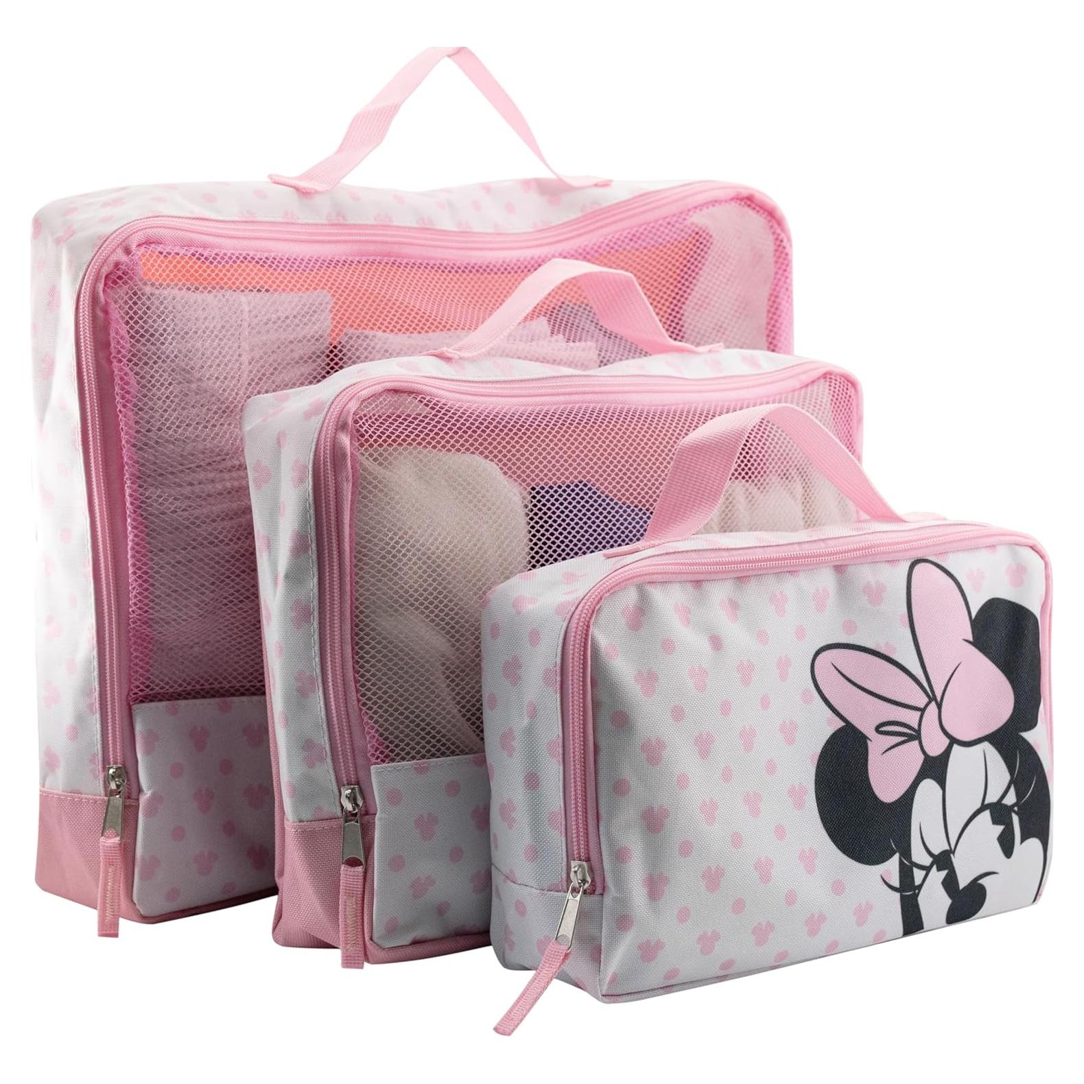 Set de Cubos de Empaque Disney Minnie Mouse 3 Piezas