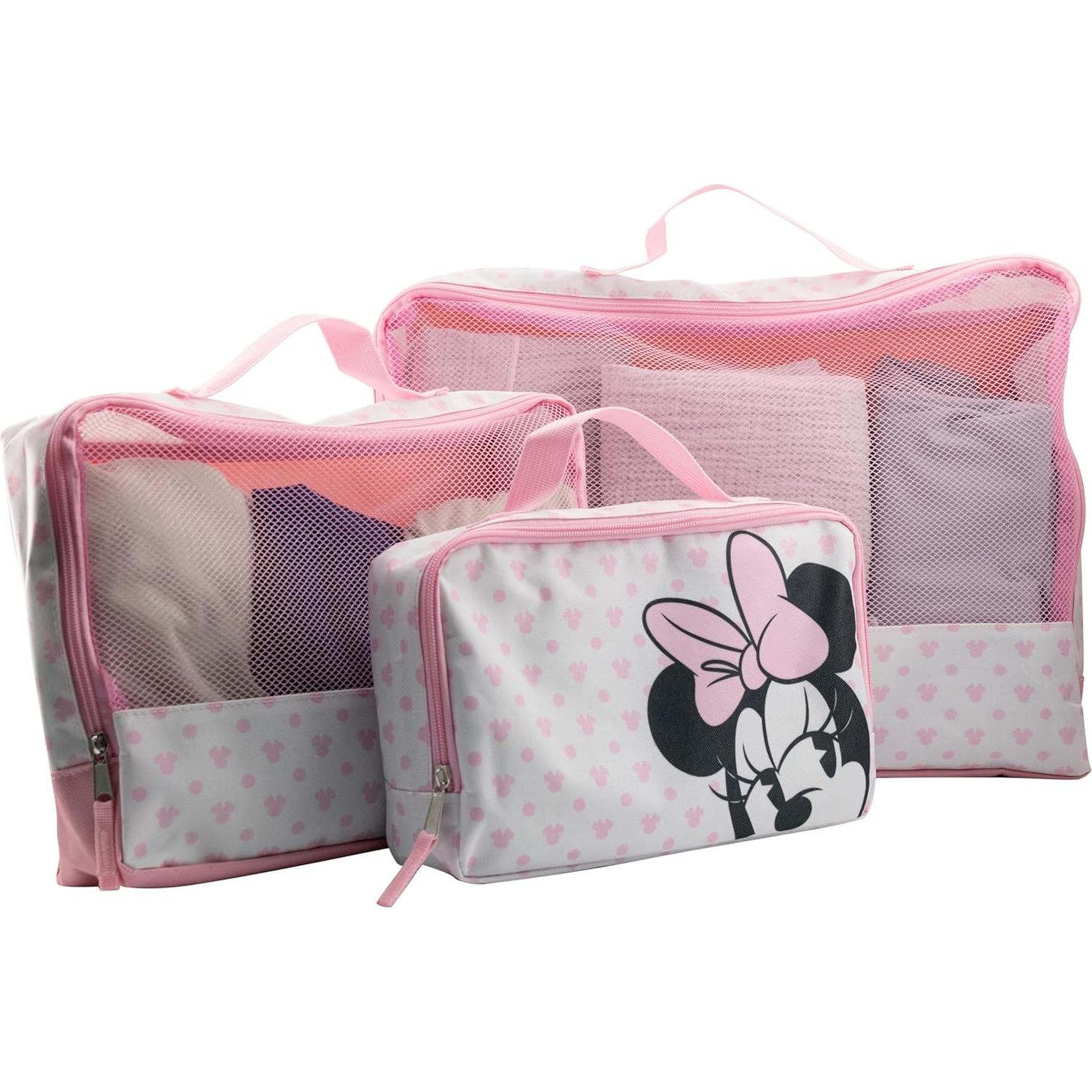 Set de Cubos de Empaque Disney Minnie Mouse 3 Piezas