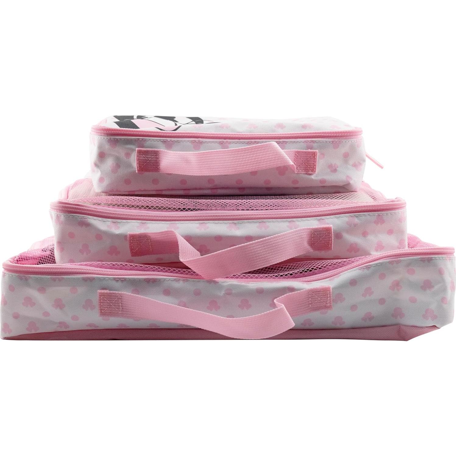 Set de Cubos de Empaque Disney Minnie Mouse 3 Piezas