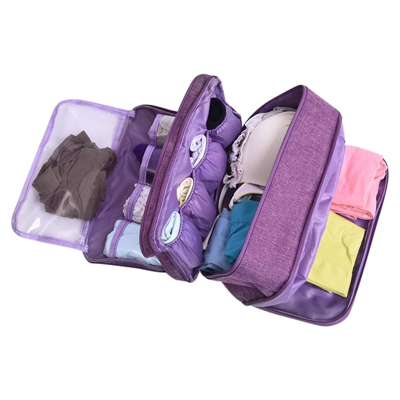 Bolsa de Almacenamiento MINGSEECESS para Sujetadores Impermeable