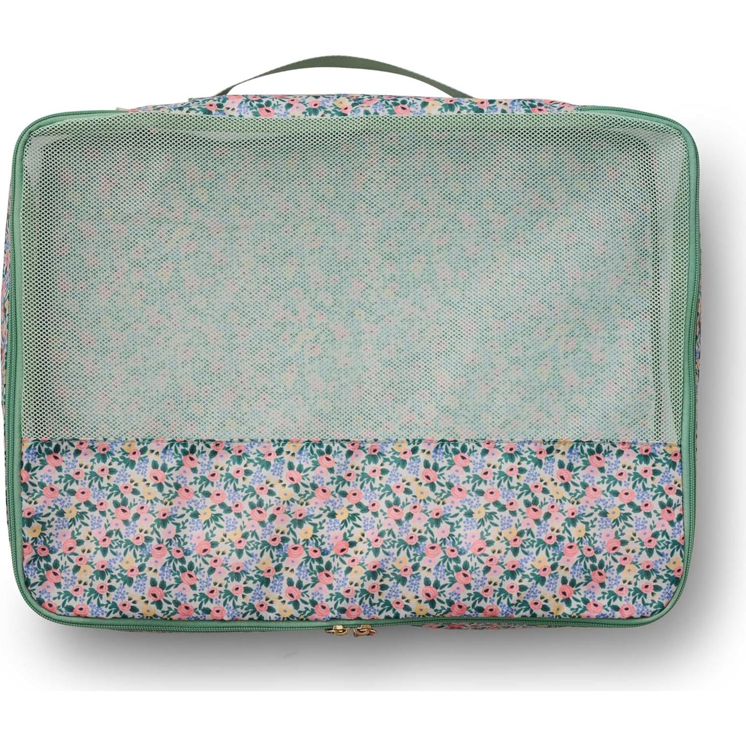 Conjunto de Cubos de Empaque Rifle Paper Co. Rosa 3 Piezas