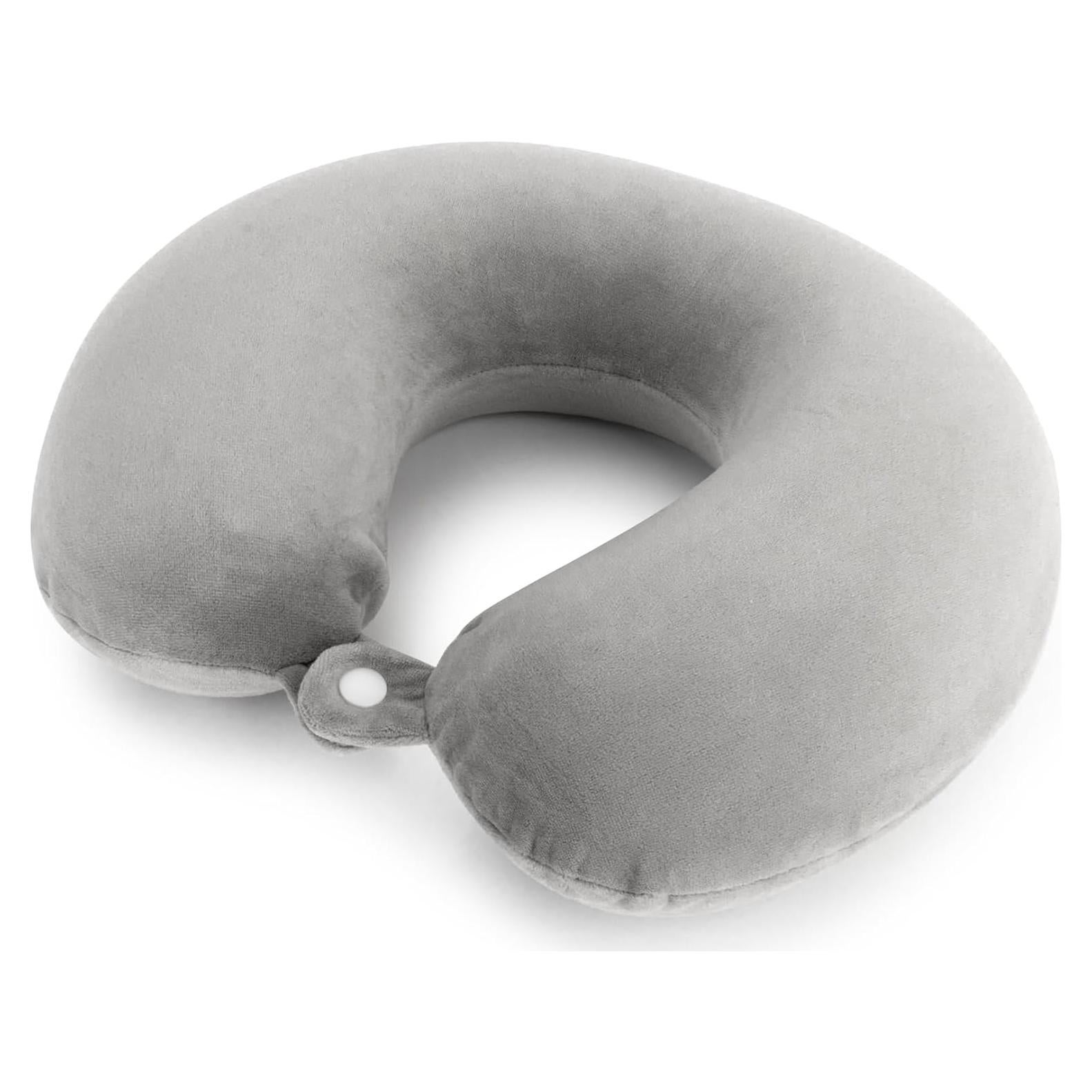 Almohada de Cuello RAINFLOW QWL - Espuma Viscoelástica Gris