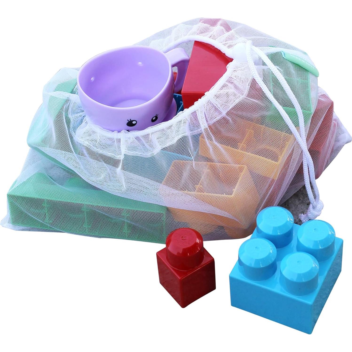 Conjunto de 9 Bolsas de Malla Reutilizables Earthwise Ecológicas