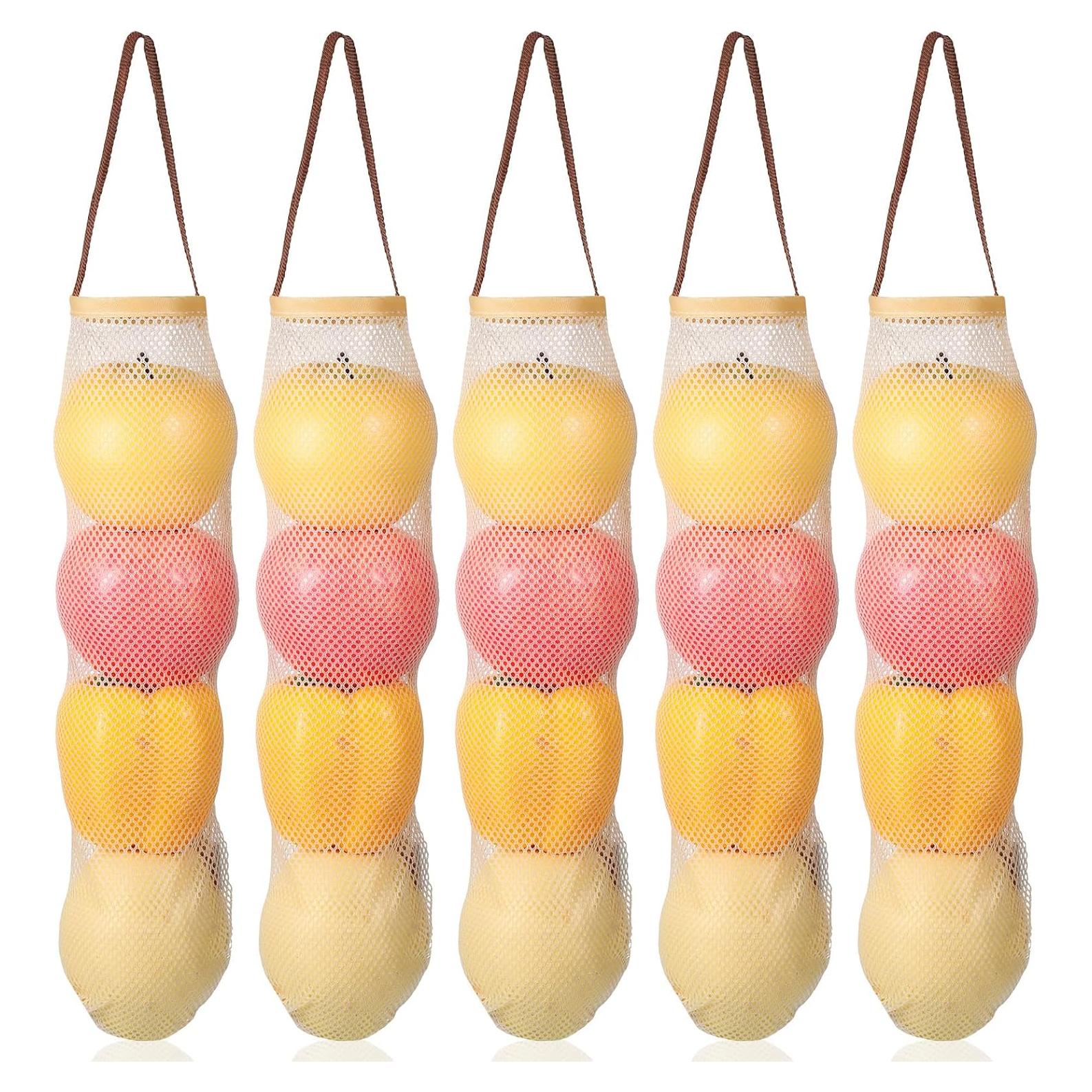 Bolsas de Almacenamiento de Malla Colgantes LXUEJIE - 5 Piezas 43.2 cm