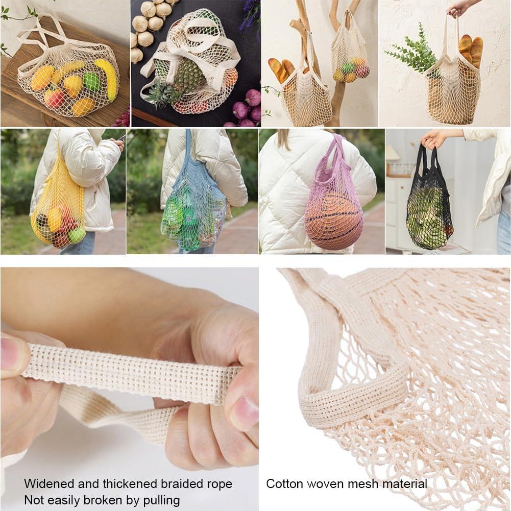 2 Bolsas de Malla Reutilizables TUPANDY para Frutas y Verduras