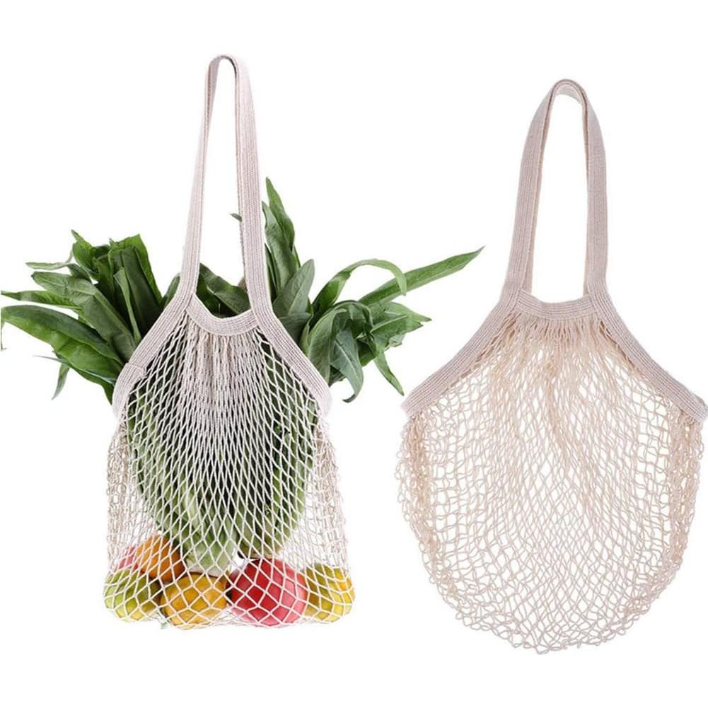 2 Bolsas de Malla Reutilizables TUPANDY para Frutas y Verduras