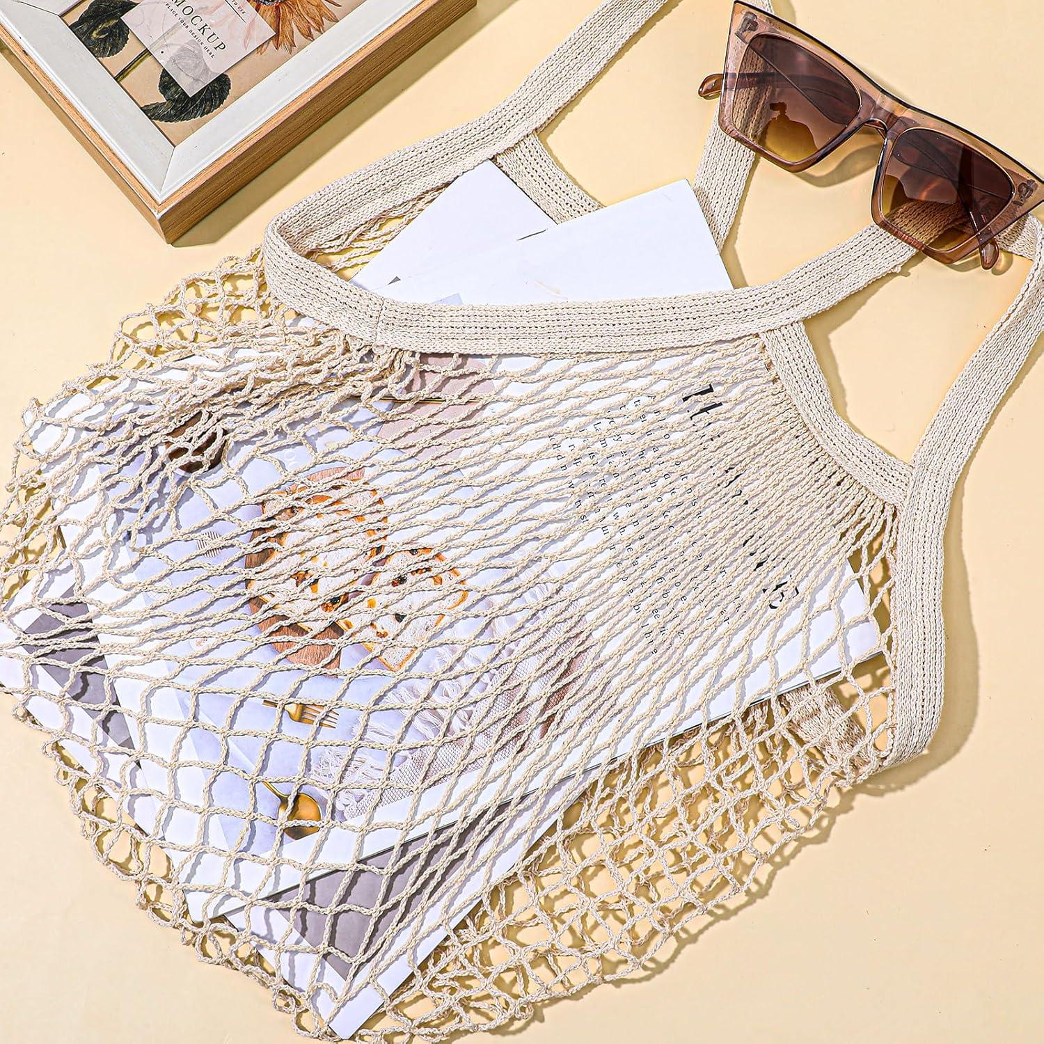 12 Bolsas de Compras Reutilizables de Algodón wutfuooo 35x35cm