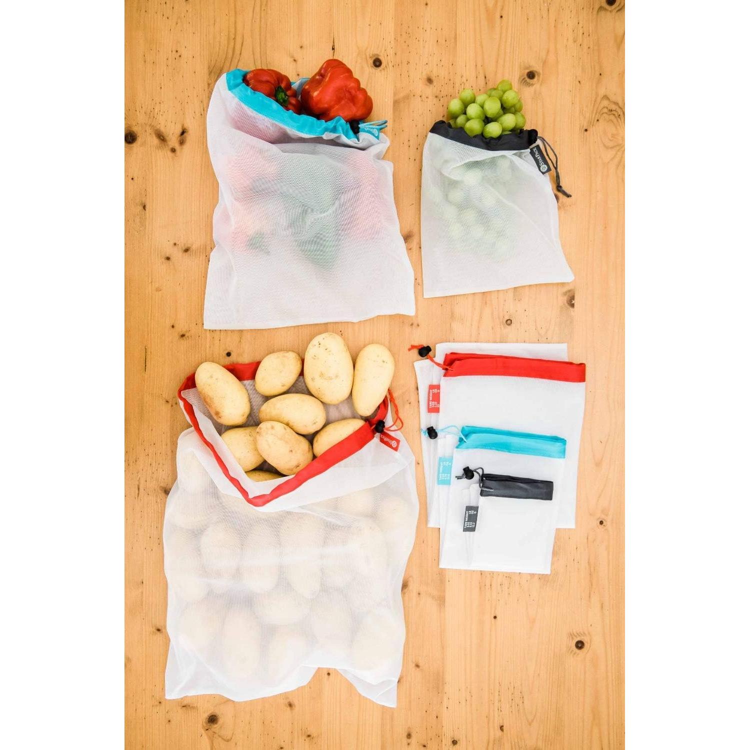 Bolsas Reutilizables StarPack - Set de 10 Malla Ecológicas