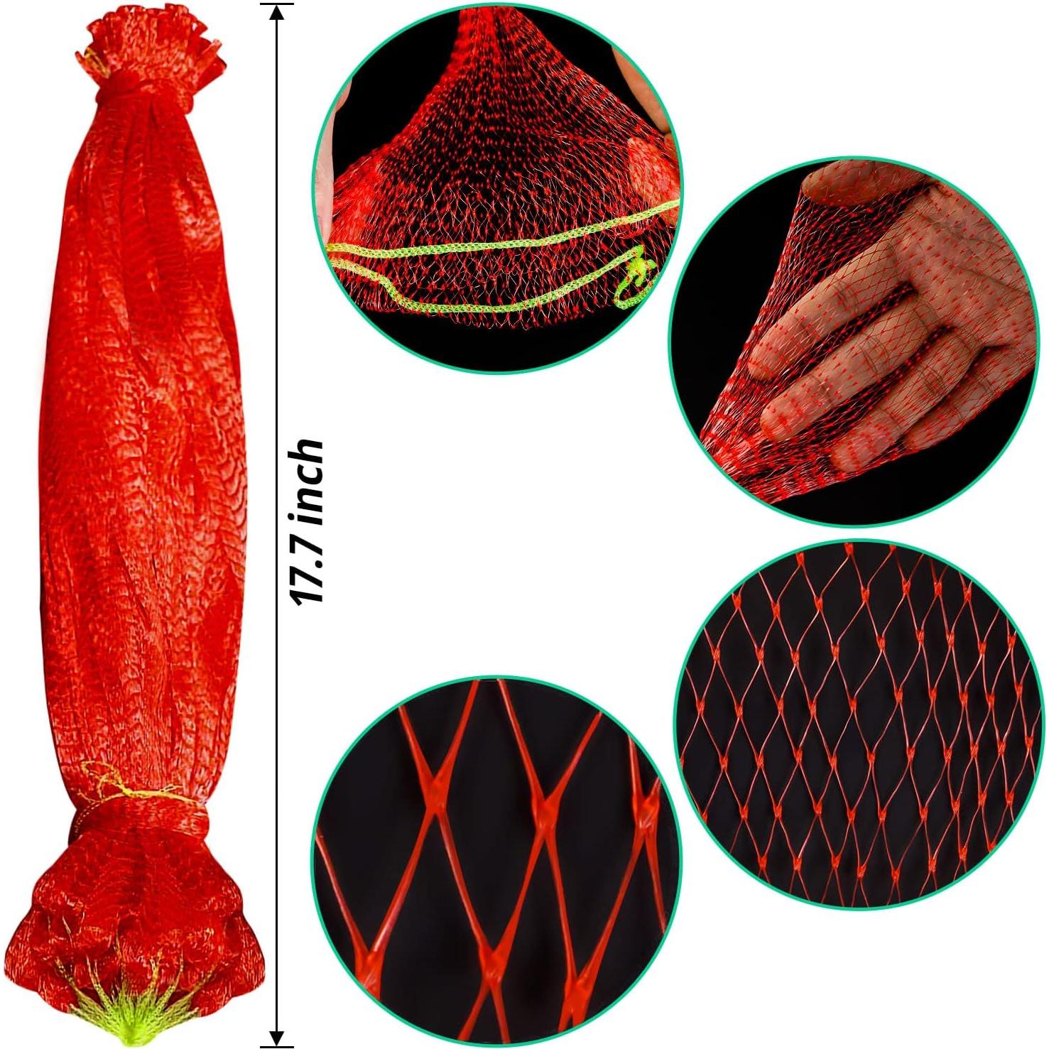 Bolsas de Malla Reutilizables ZAUGONTW 12PCS 44.96cm Nylon