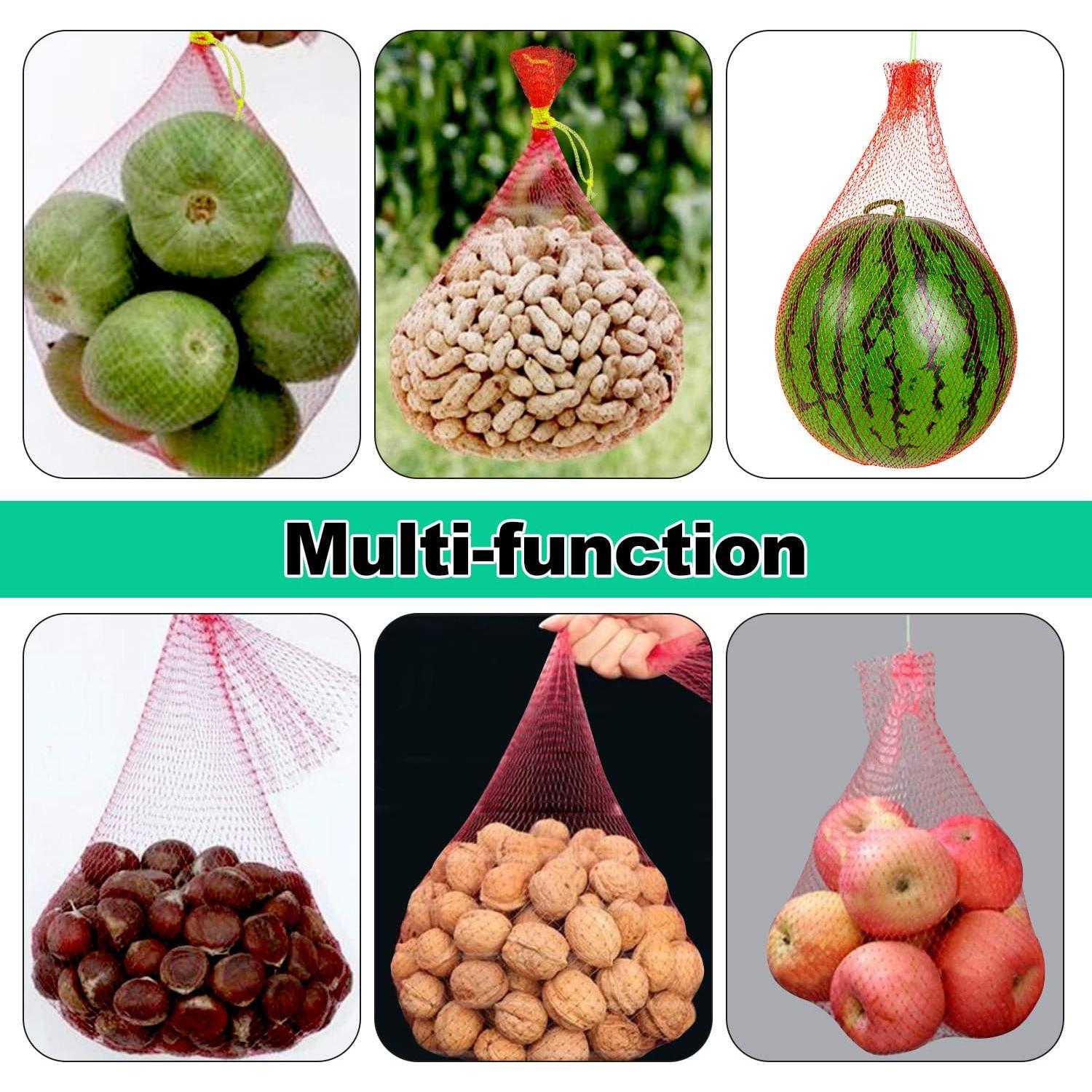 Bolsas de Malla Reutilizables ZAUGONTW 12PCS 44.96cm Nylon