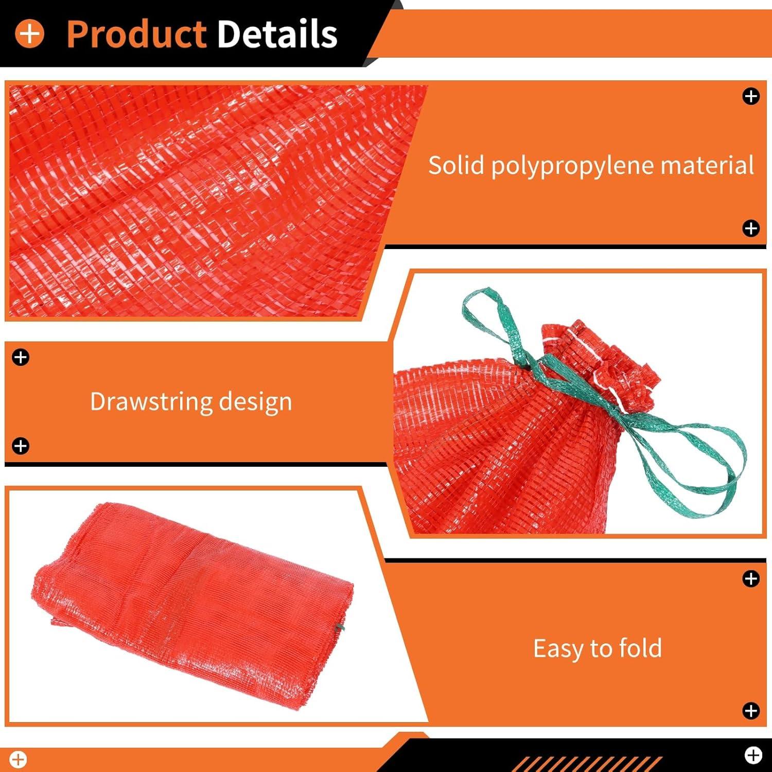 40 Bolsas de Almacenamiento de Malla Homaisson 89.9x59.7 cm