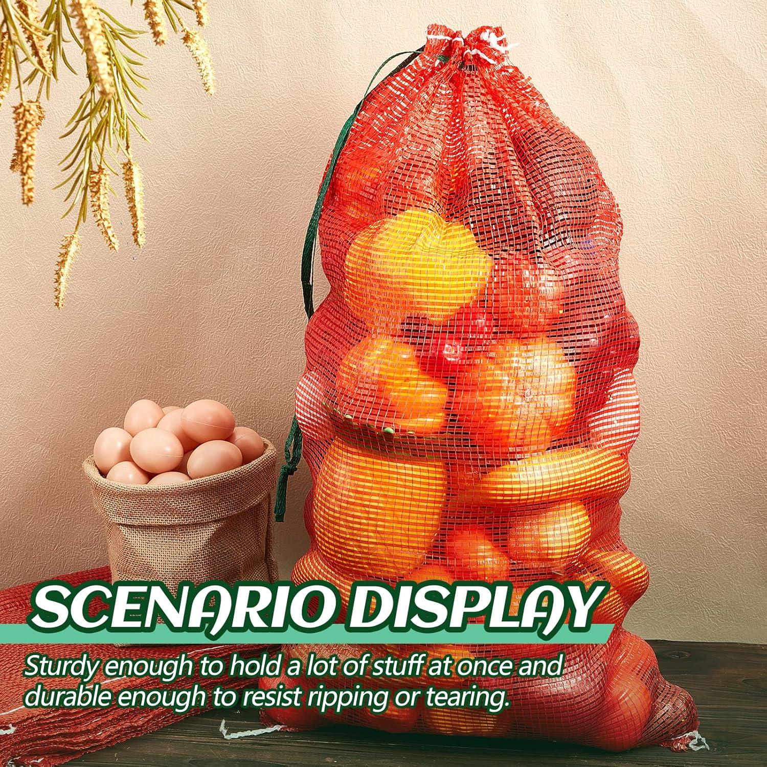 Bolsas de Malla Reutilizables Berlune 50 Pcs 45x75 cm 20 kg