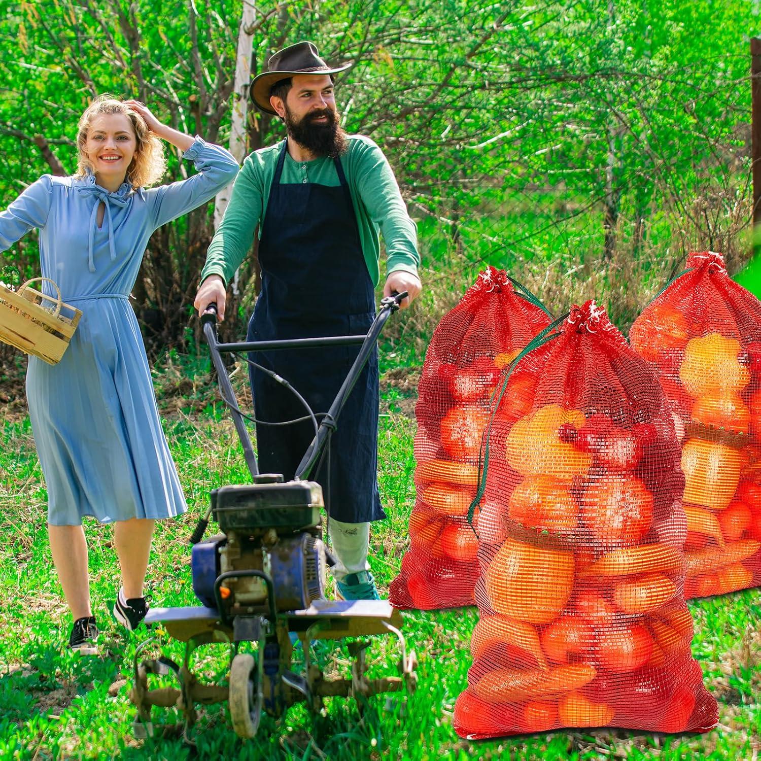 Bolsas de Malla Reutilizables Berlune 50 Pcs 45x75 cm 20 kg