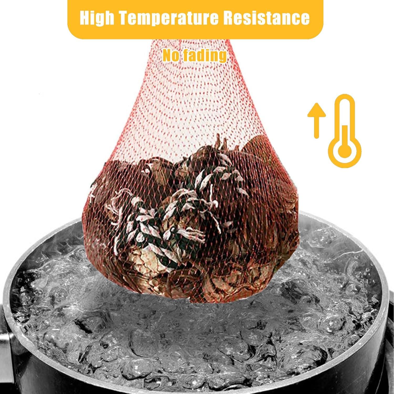 Bolsas de Malla Reutilizables BNHtech 50 cm con Cierre 10PCS