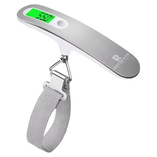 Báscula Digital de Equipaje ROTOPATA 50kg con Pantalla LCD