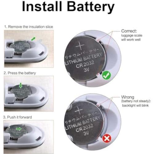 Báscula Digital de Equipaje ROTOPATA 50kg con Pantalla LCD
