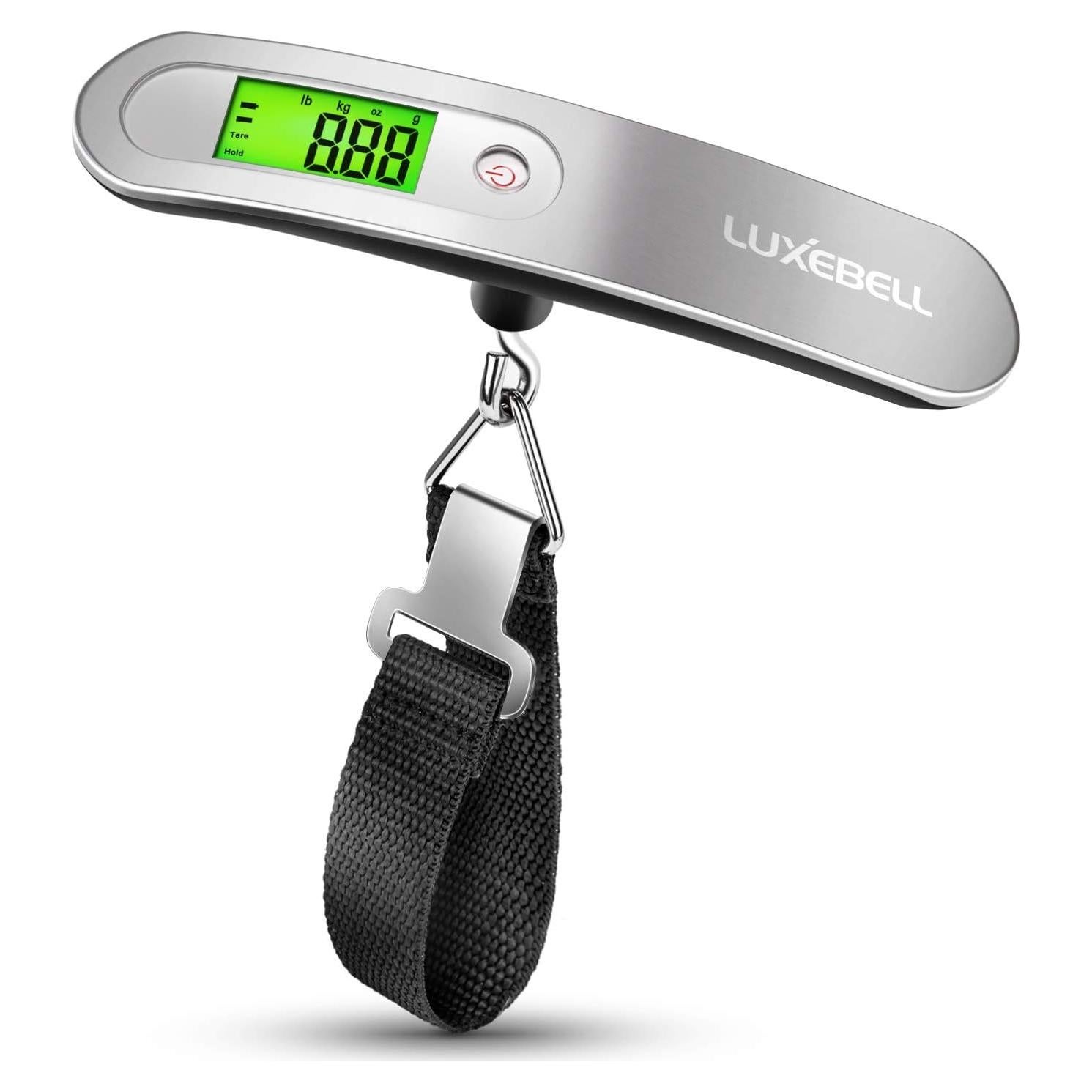 Báscula de Equipaje Digital Luxebell 50kg Portátil y Precisa