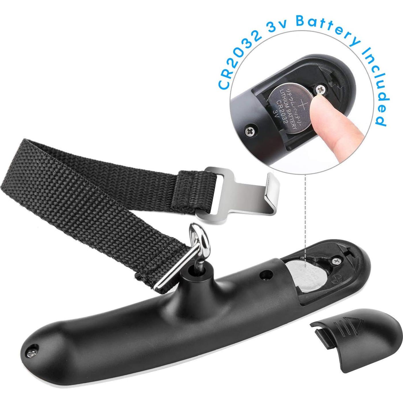 Báscula de Equipaje Digital Luxebell 50kg Portátil y Precisa