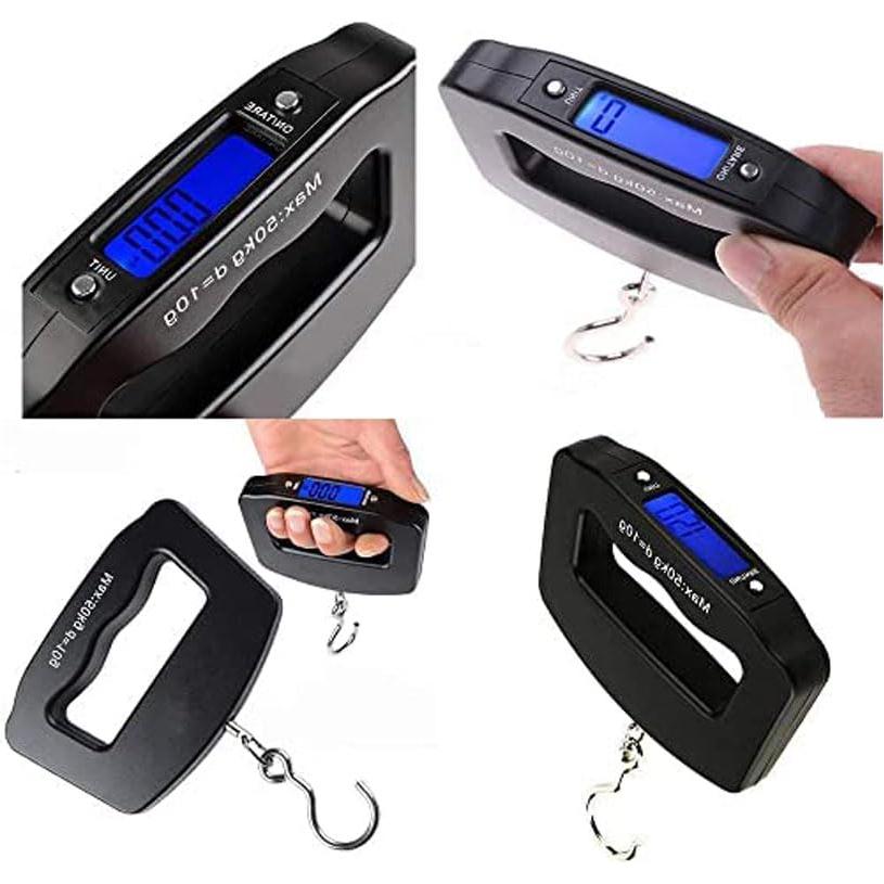 Báscula de Equipaje Electrónica Yakguizz 50kg Alta Precisión