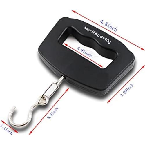 Báscula de Equipaje Electrónica Yakguizz 50kg Alta Precisión