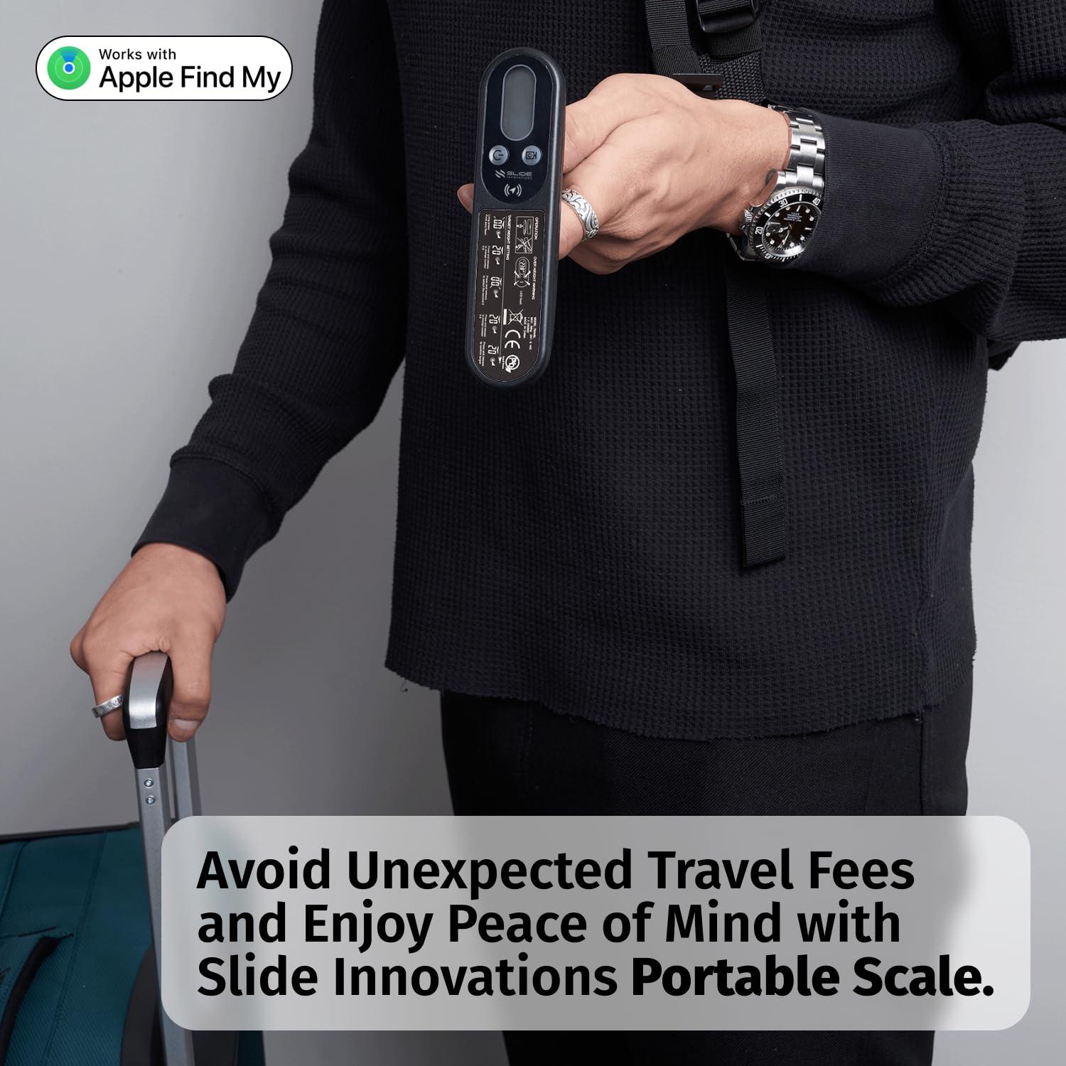 Balanza Digital de Equipaje Slide Innovations 50 kg con Apple Find My