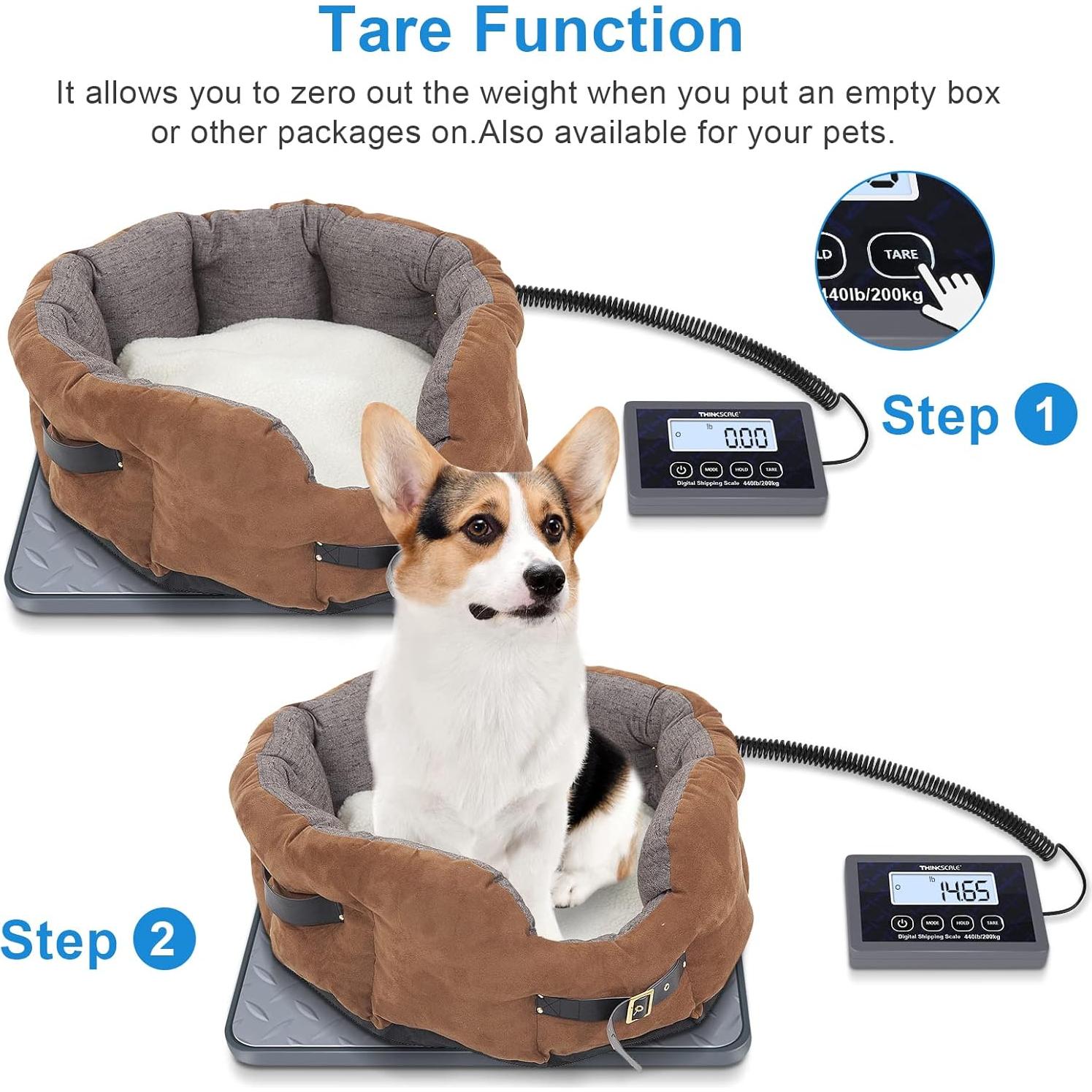 Balanza de Envío Digital THINKSCALE 199.58 kg con Pantalla LCD