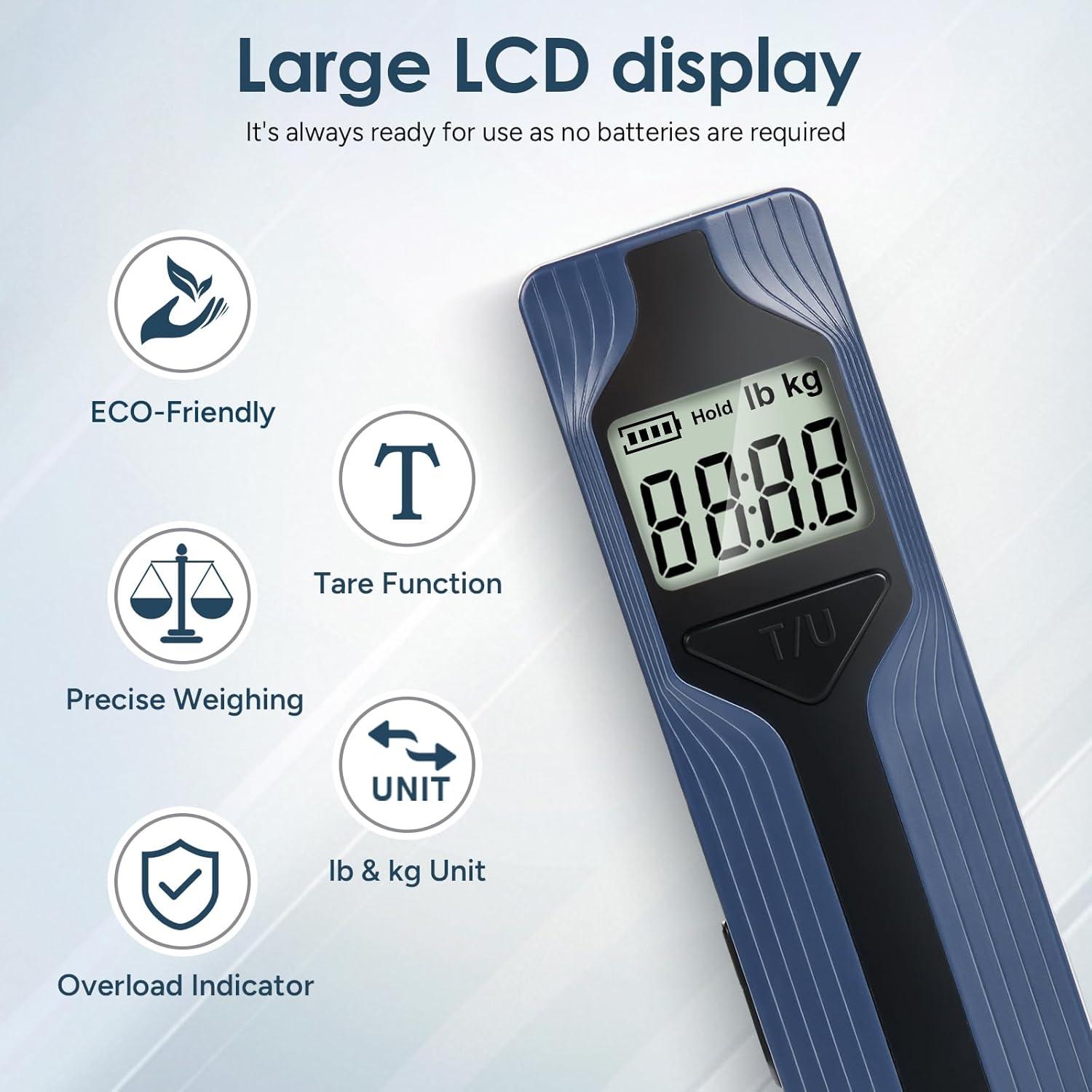 Escala de Equipaje Travel Inspira Sin Batería 50kg Azul