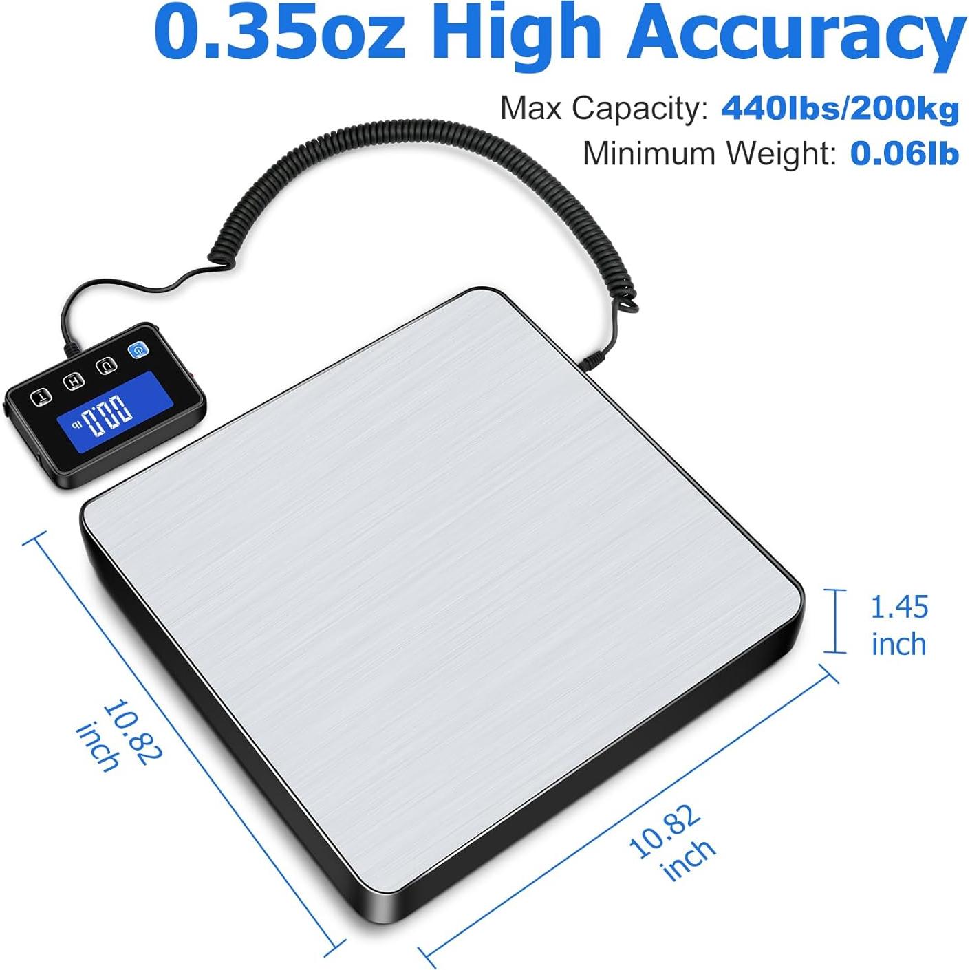 Báscula de Envío Digital KUAIVO 200kg Alta Precisión