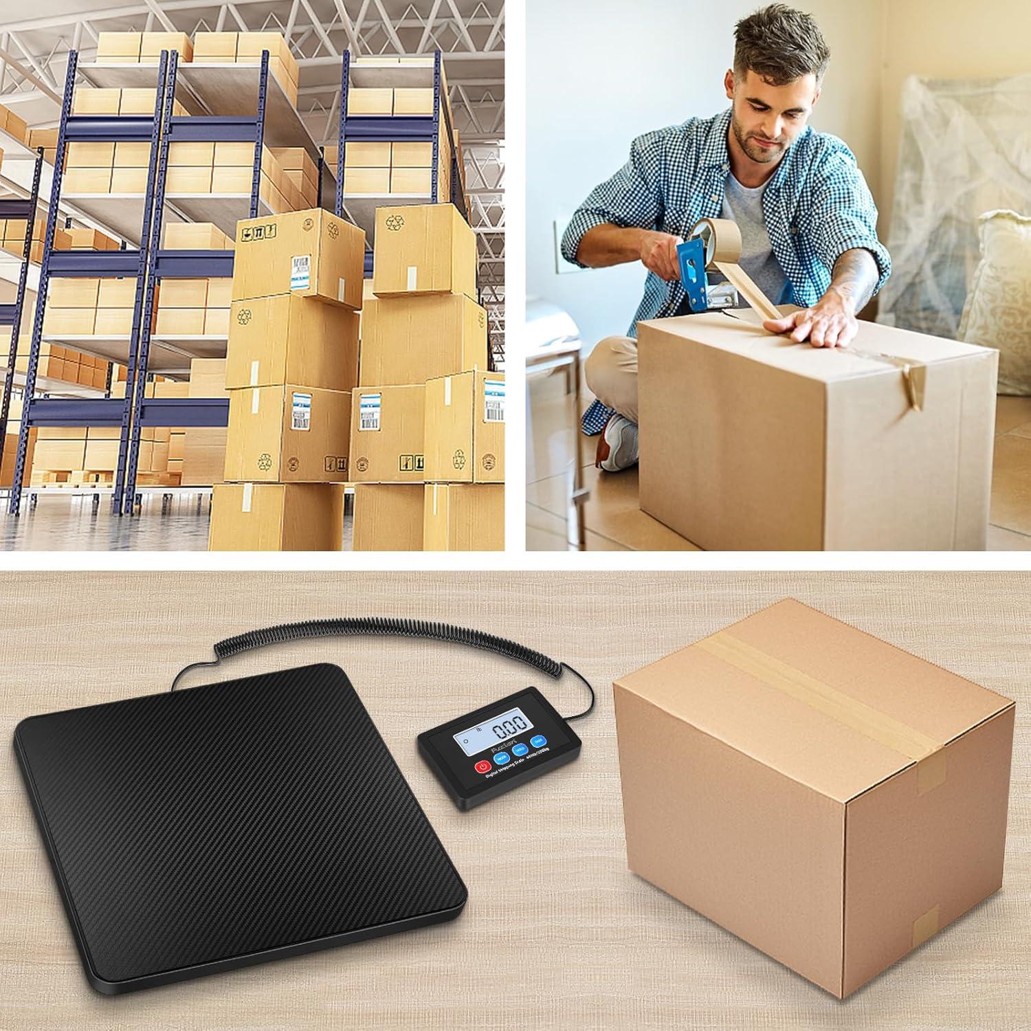 Báscula Digital de Envío Fuzion 200kg x 10g con Pantalla LCD