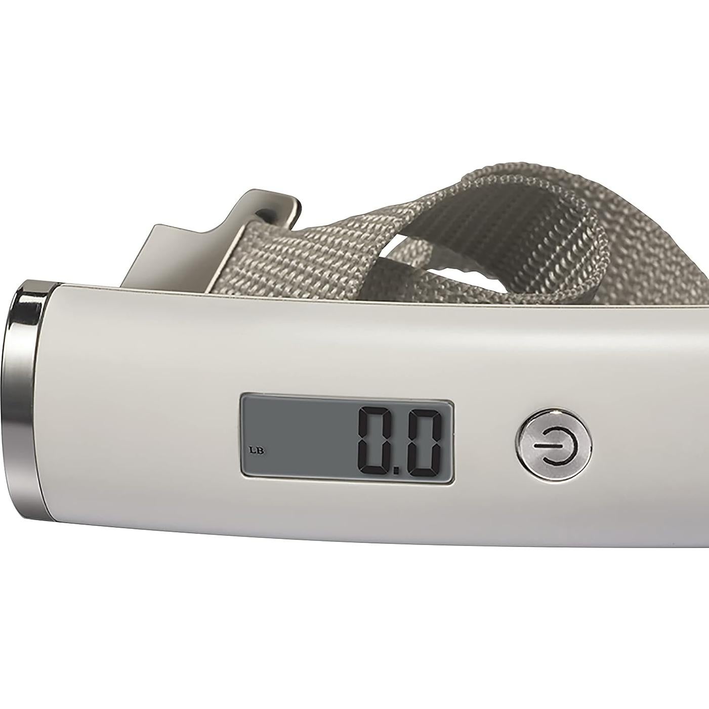 Báscula Digital de Equipaje Taylor 50 kg Ultra Ligera Blanca