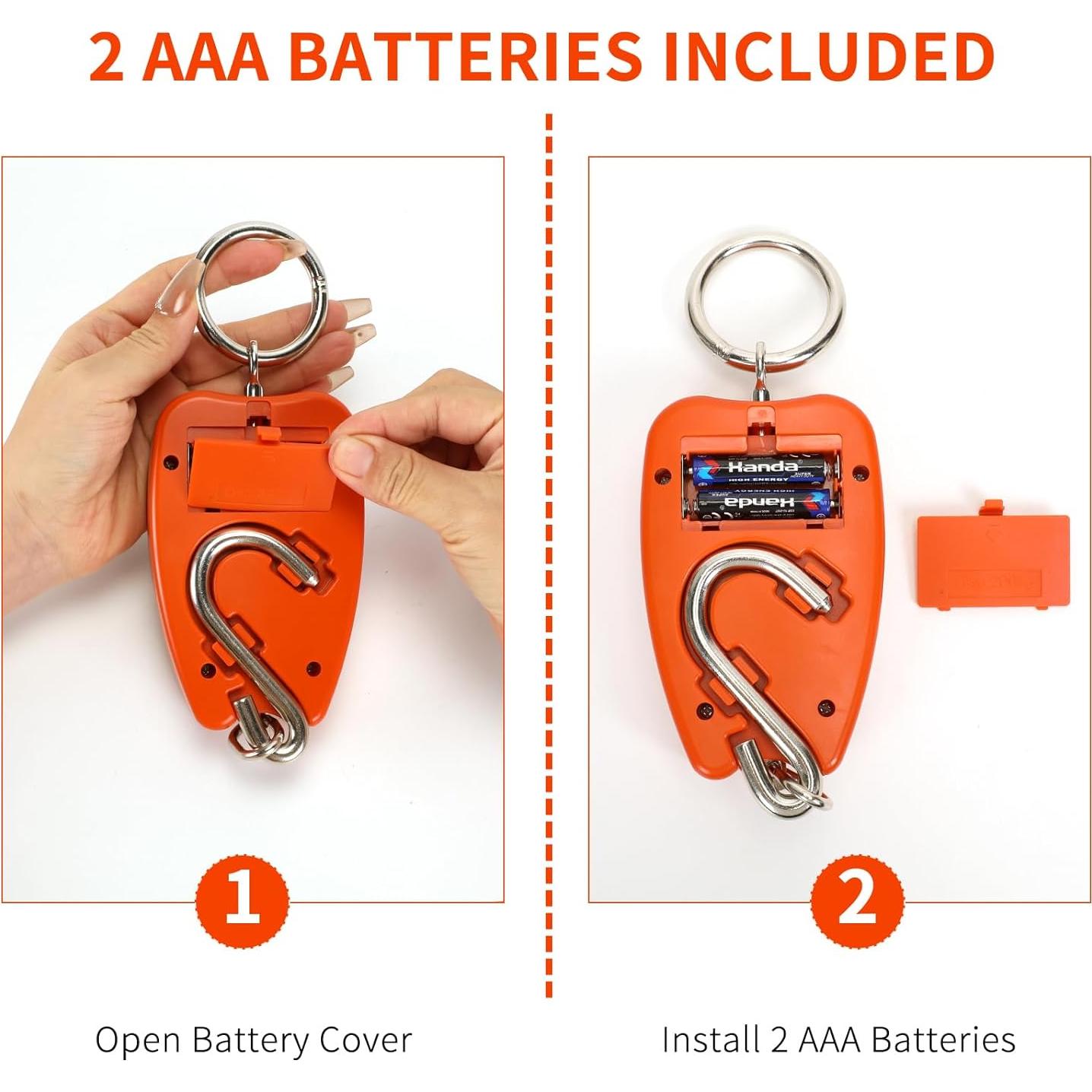 Báscula Digital de Grúa 200kg Outmate con Pantalla LED